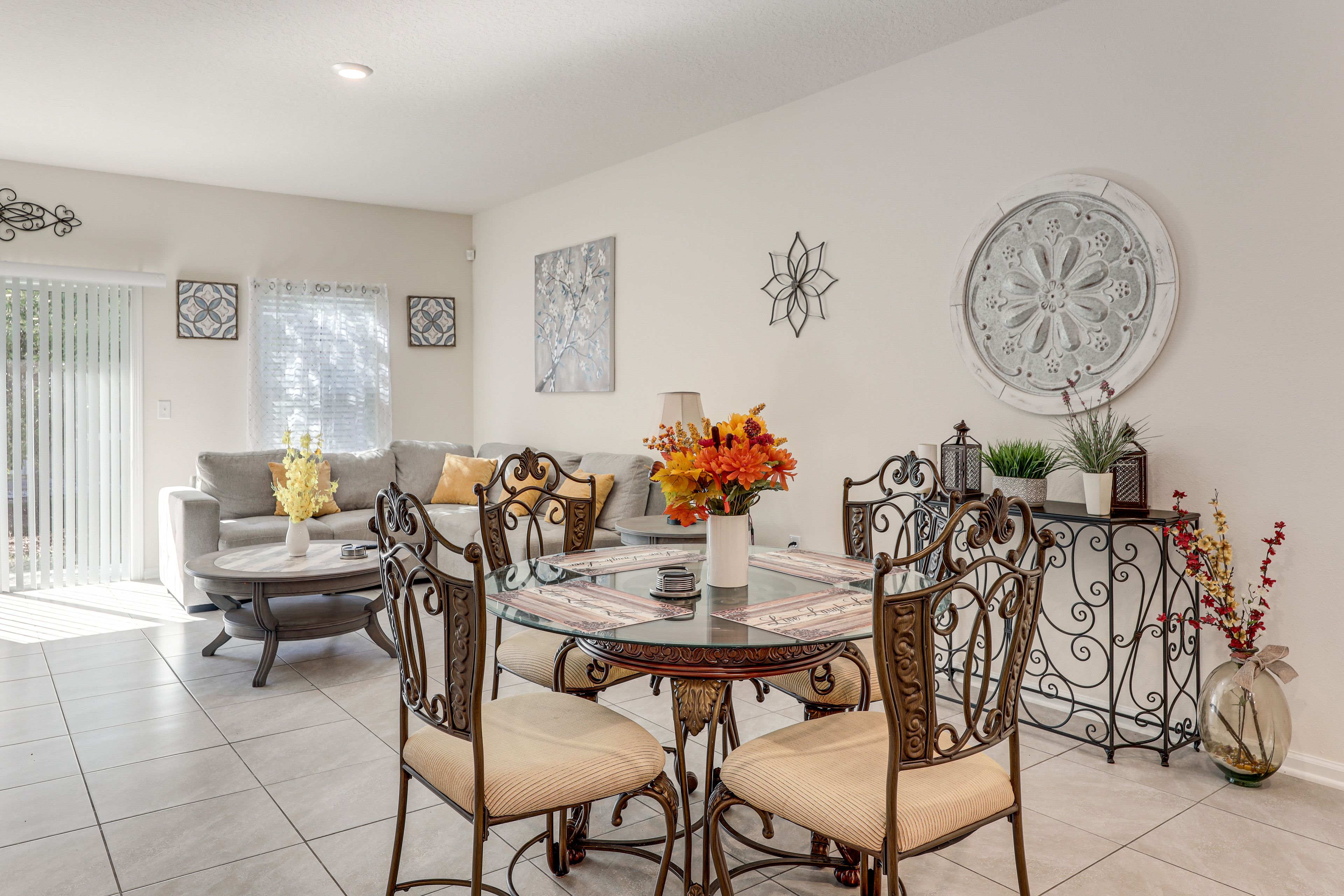 Dining Area | 1st Floor | Central A/C & Heating