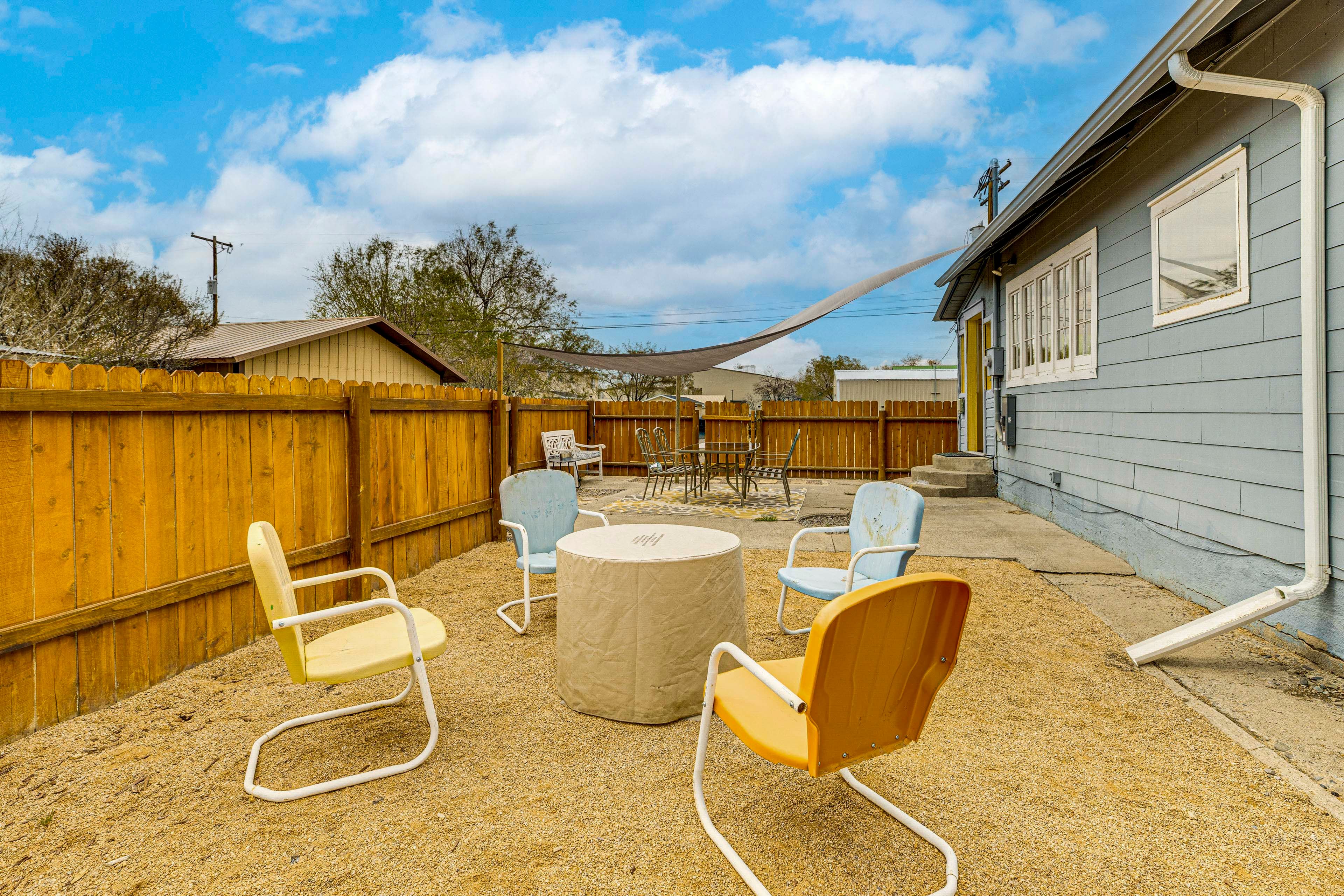 Fenced Backyard | Fire Pit