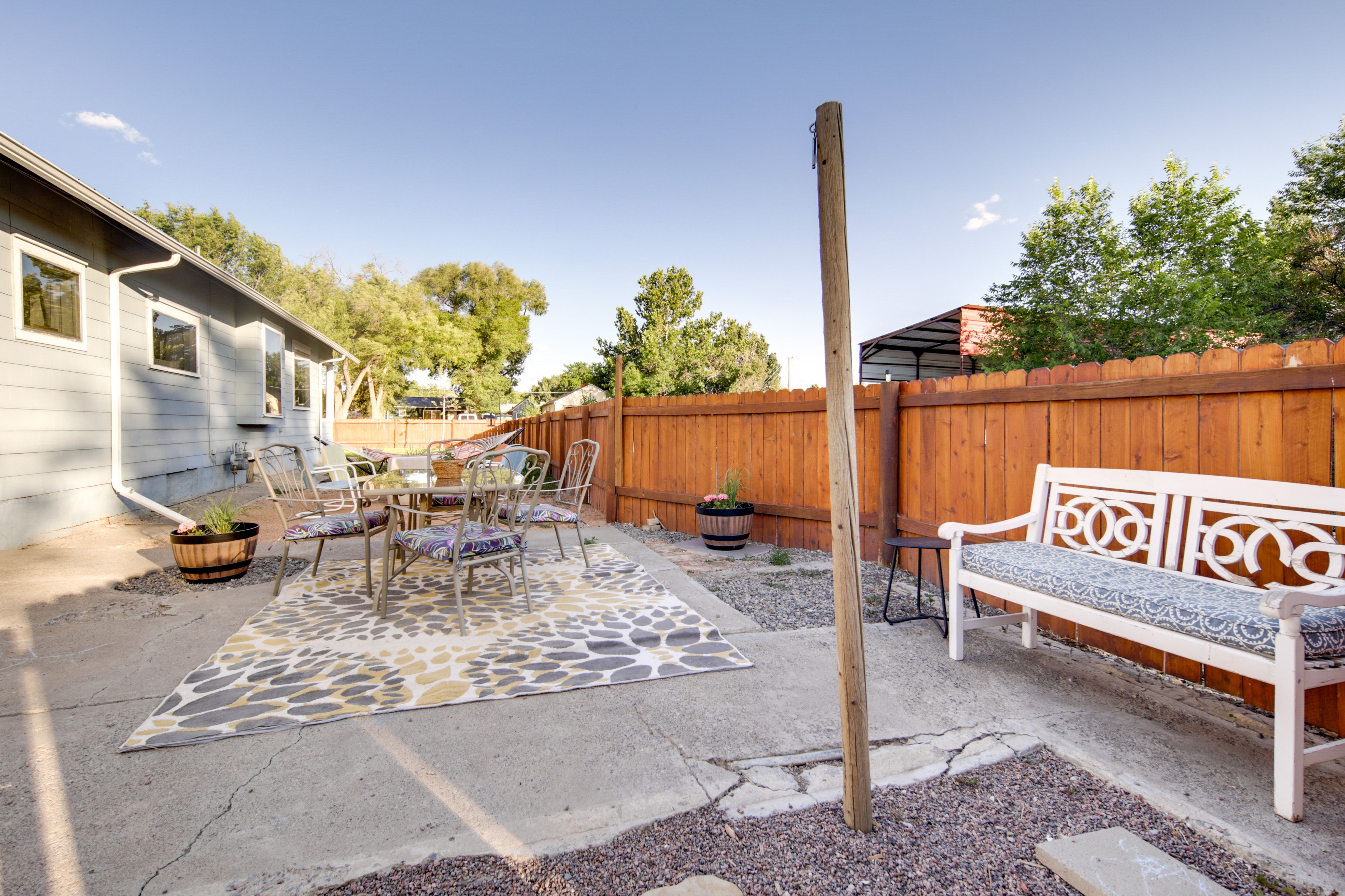Fenced Backyard