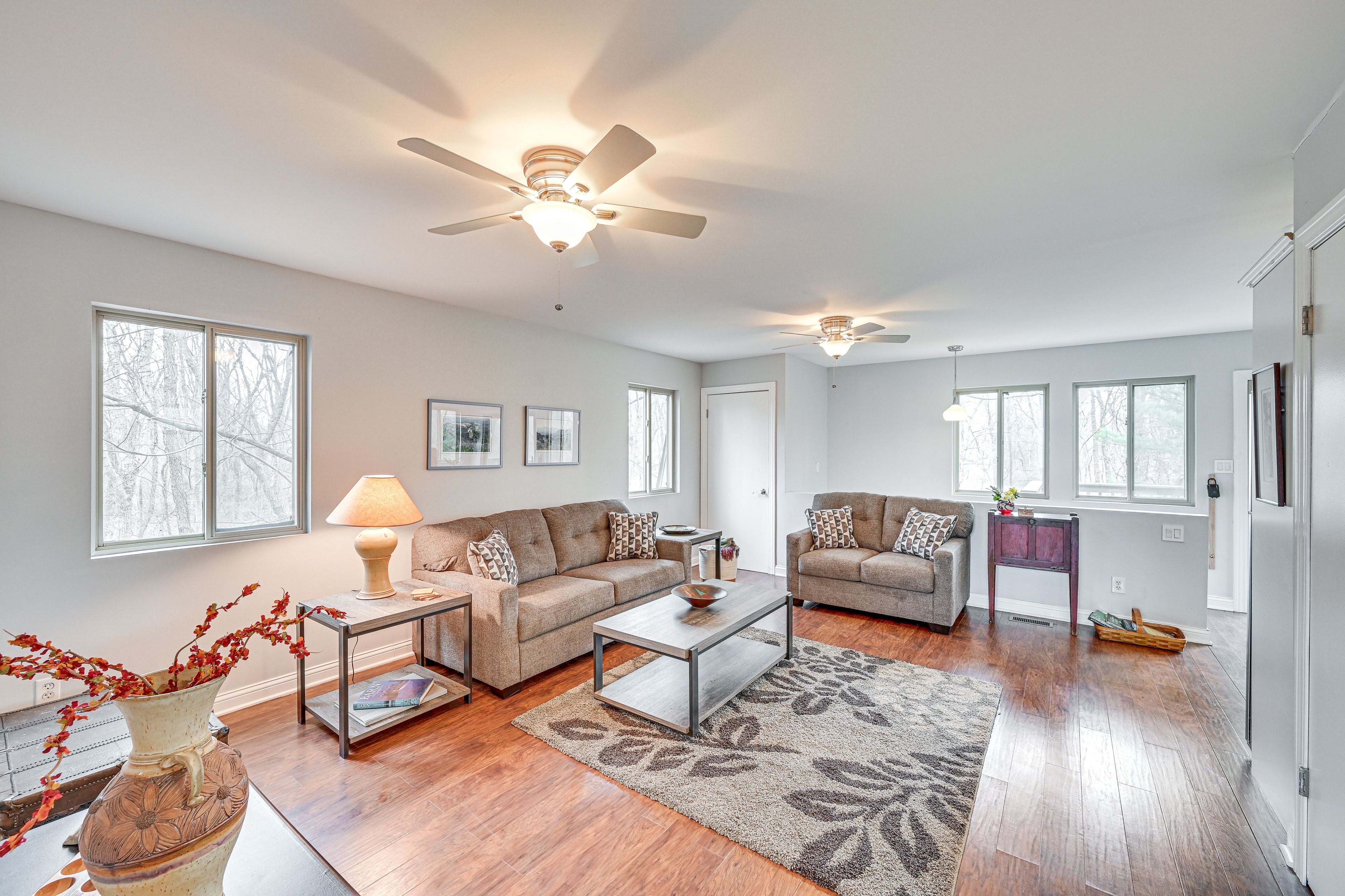 Living Room | Full Sleeper Sofa | Central Heat & A/C