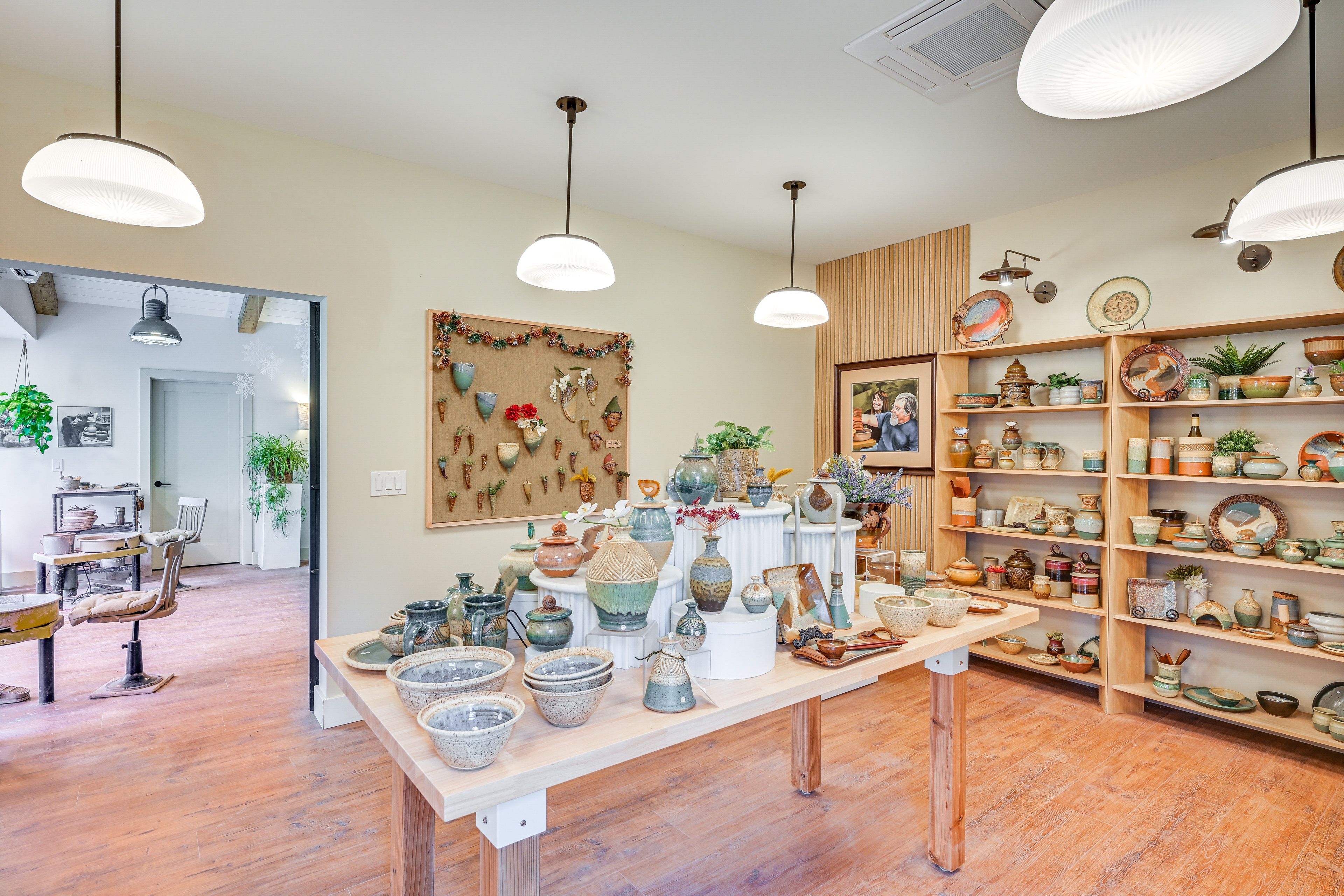 Pottery Studio & Gallery On-Site | Pottery For Sale | Paid Classes Available