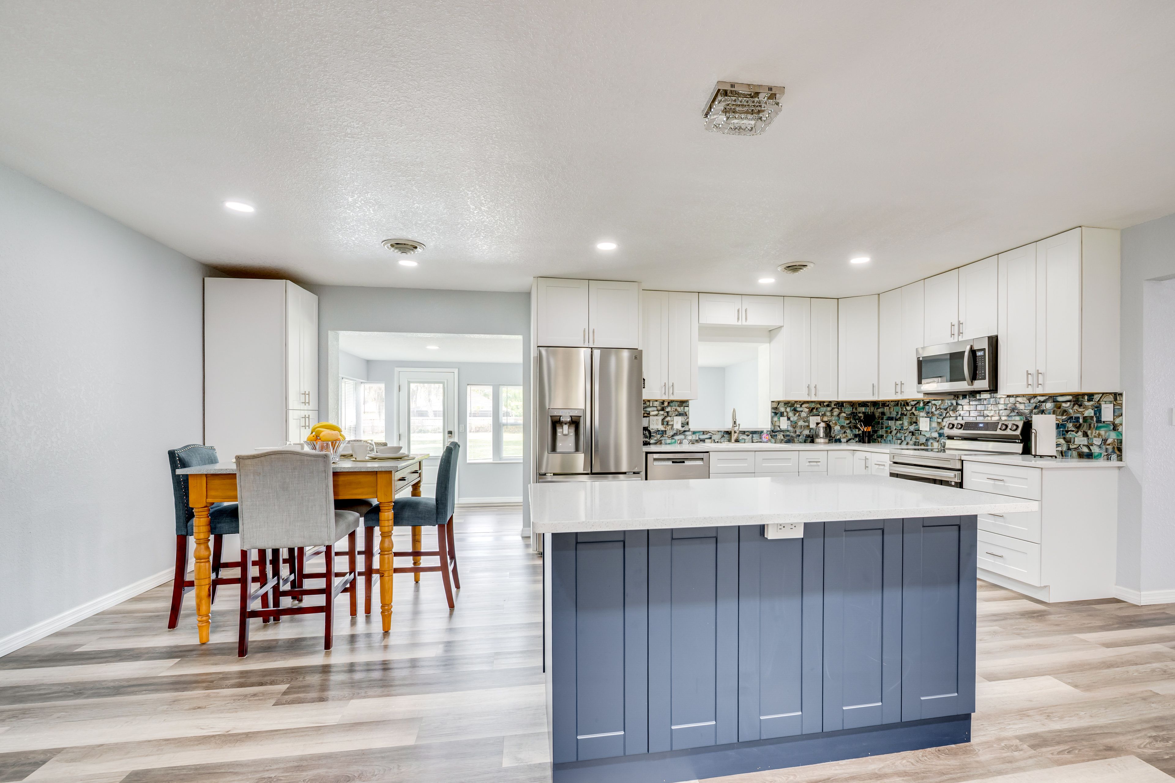Kitchen | Dining Area | Single-Story Home