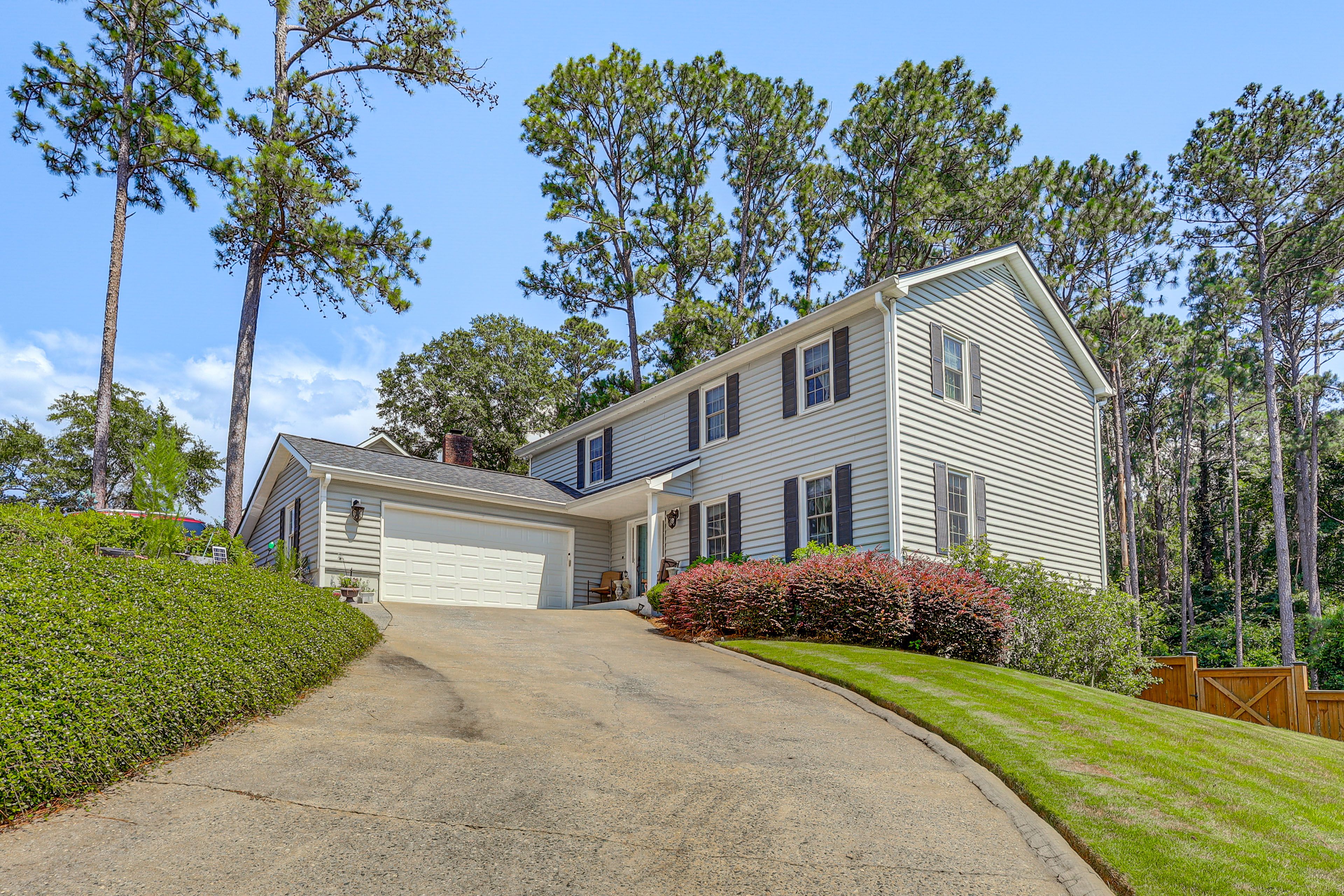 Exterior | 2-Story House | Walking Distance to Lake