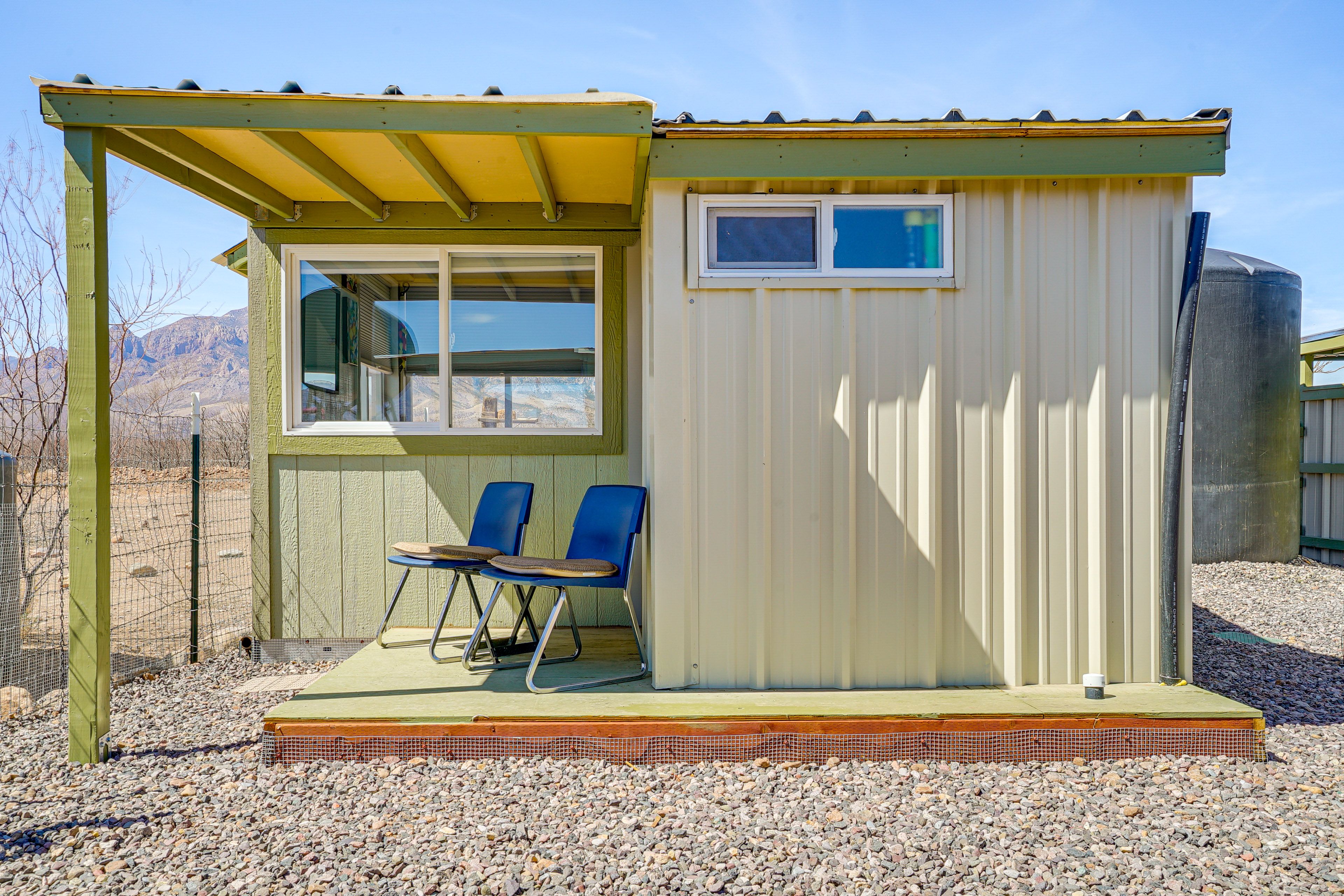 Private Porch w/ Mountain View