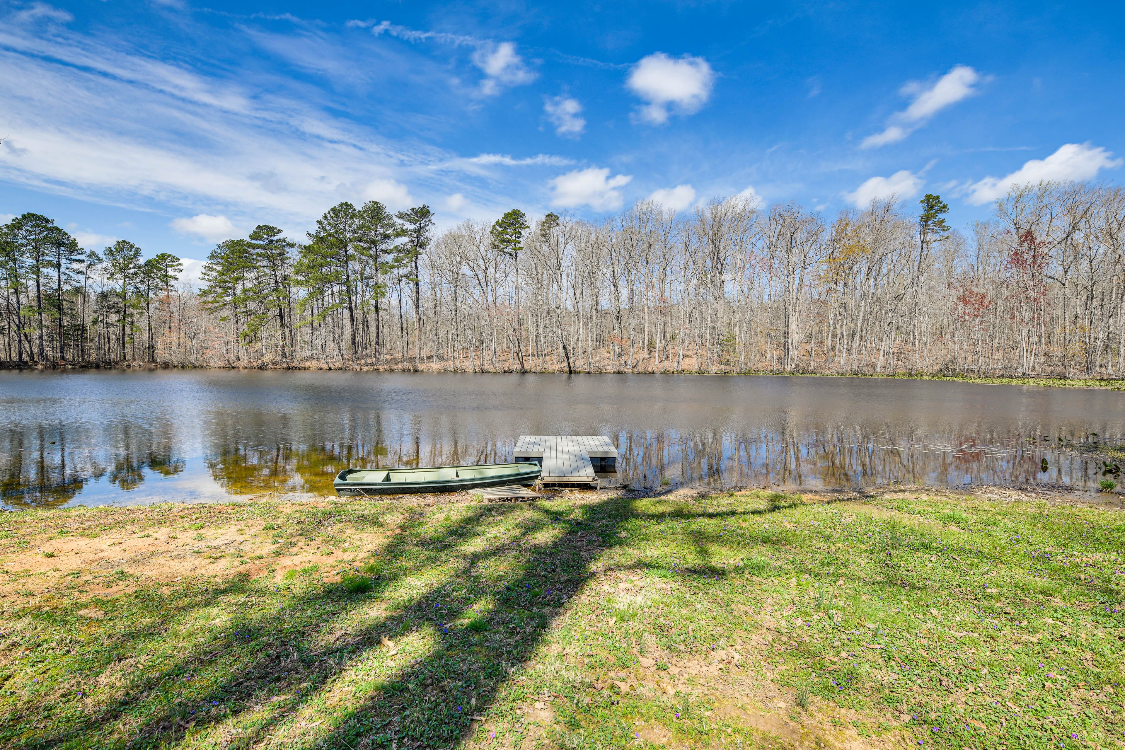 2-Acre Fishing Pond (Catch & Release Only) | Canoe