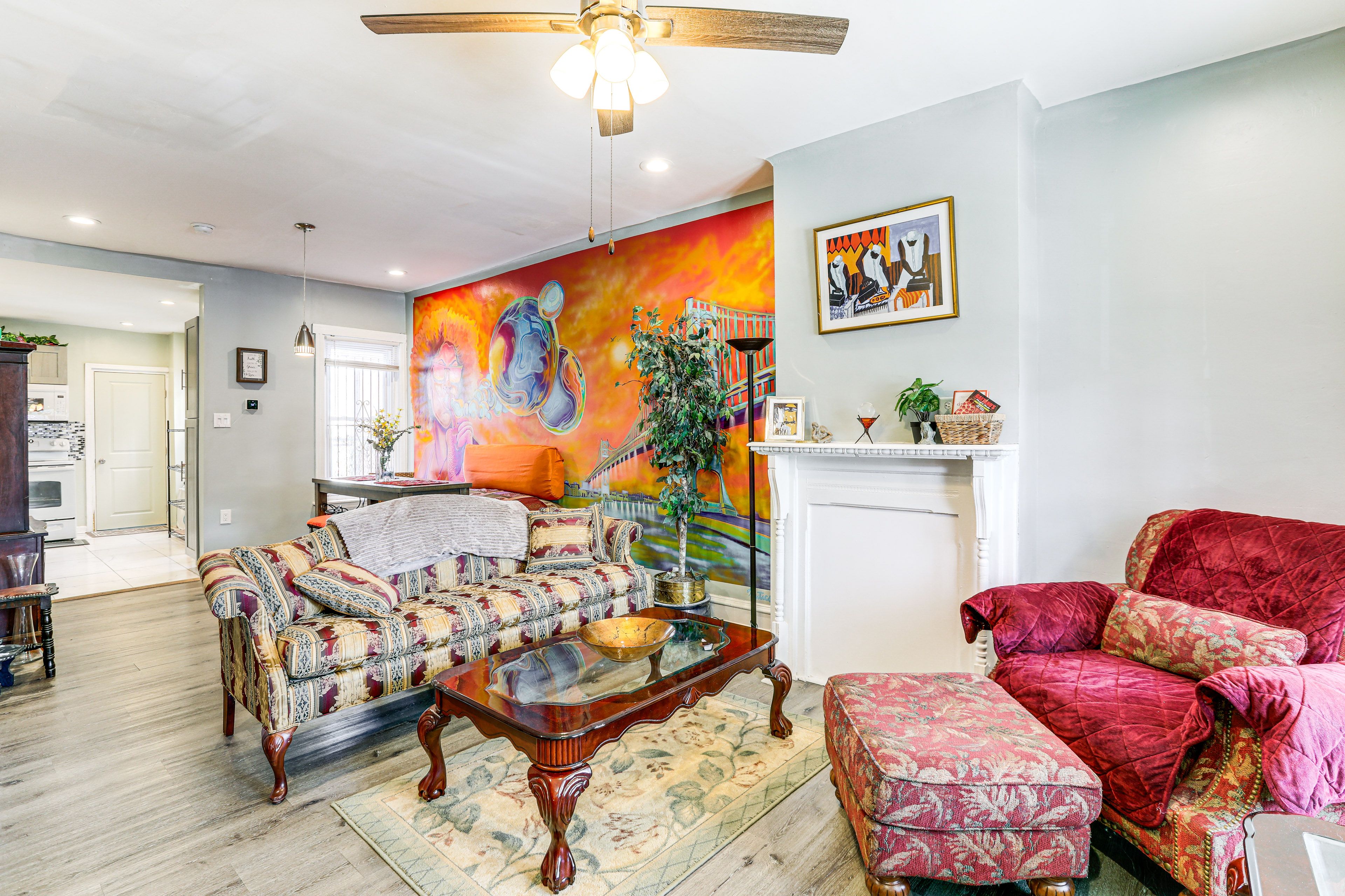 Living Room | Free WiFi | Window A/C Units | 1st Floor