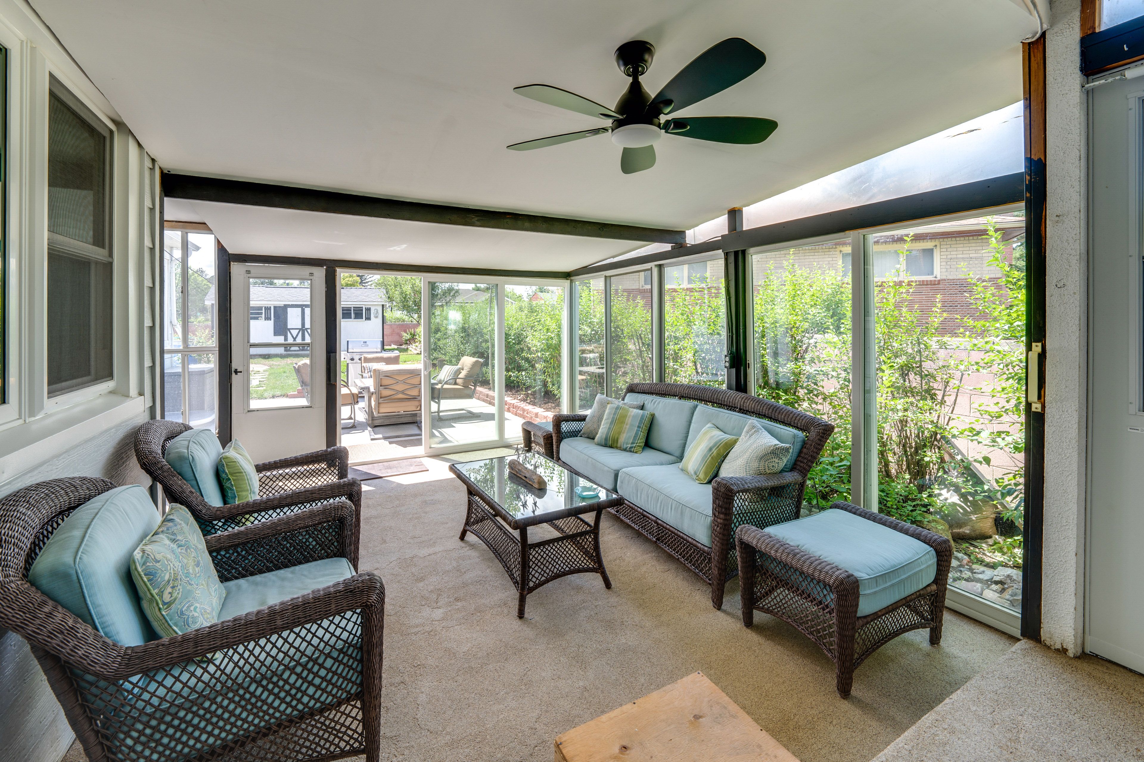 Sunroom | Patio | Gas Grill | Fire Pit