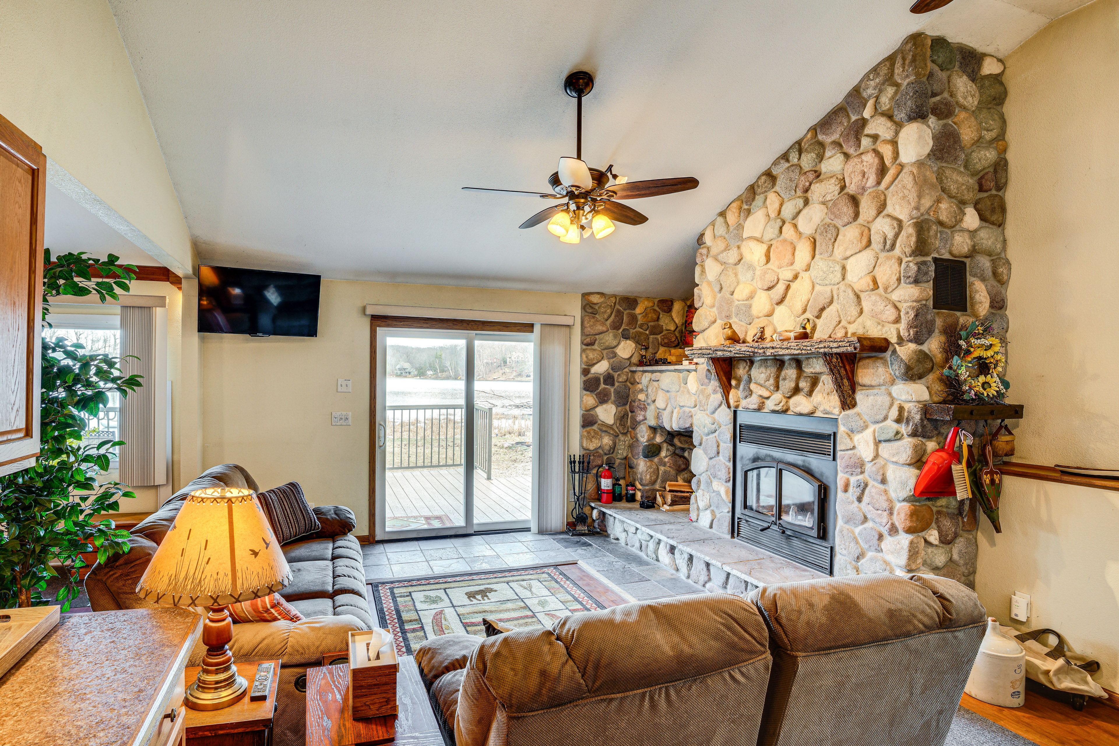 Living Area | Full Sleeper Sofa | 1st Floor