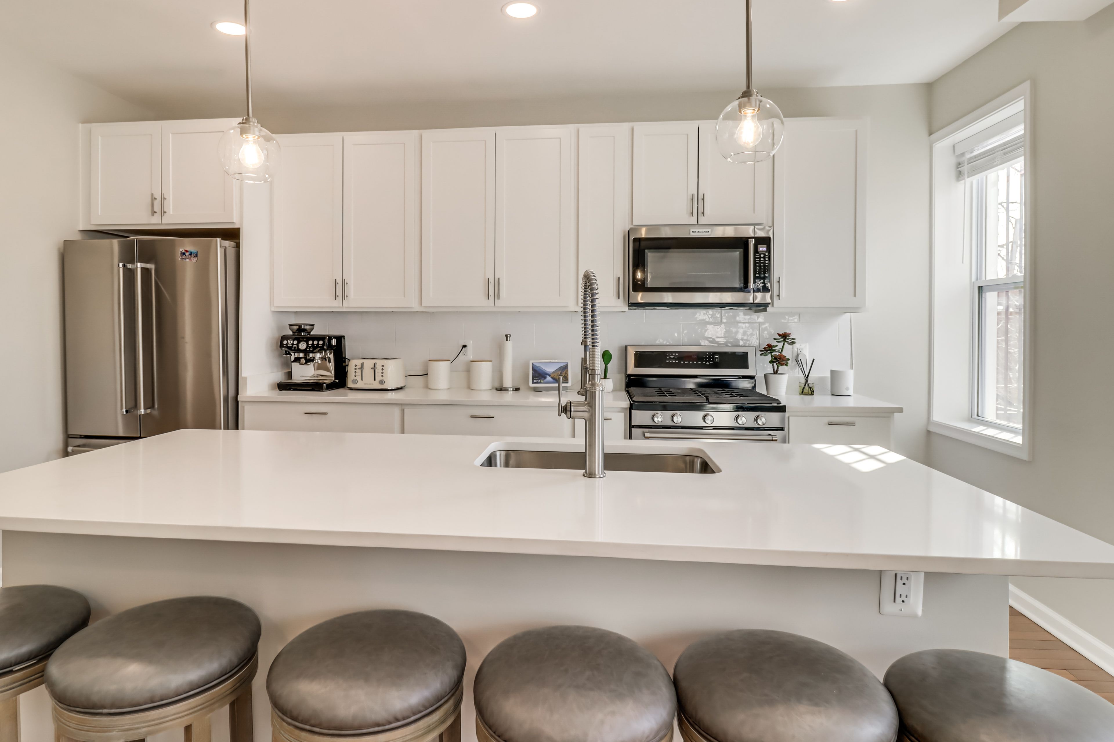 Kitchen | 1st Floor | Drip Coffee Maker | Espresso Machine | Cooking Basics