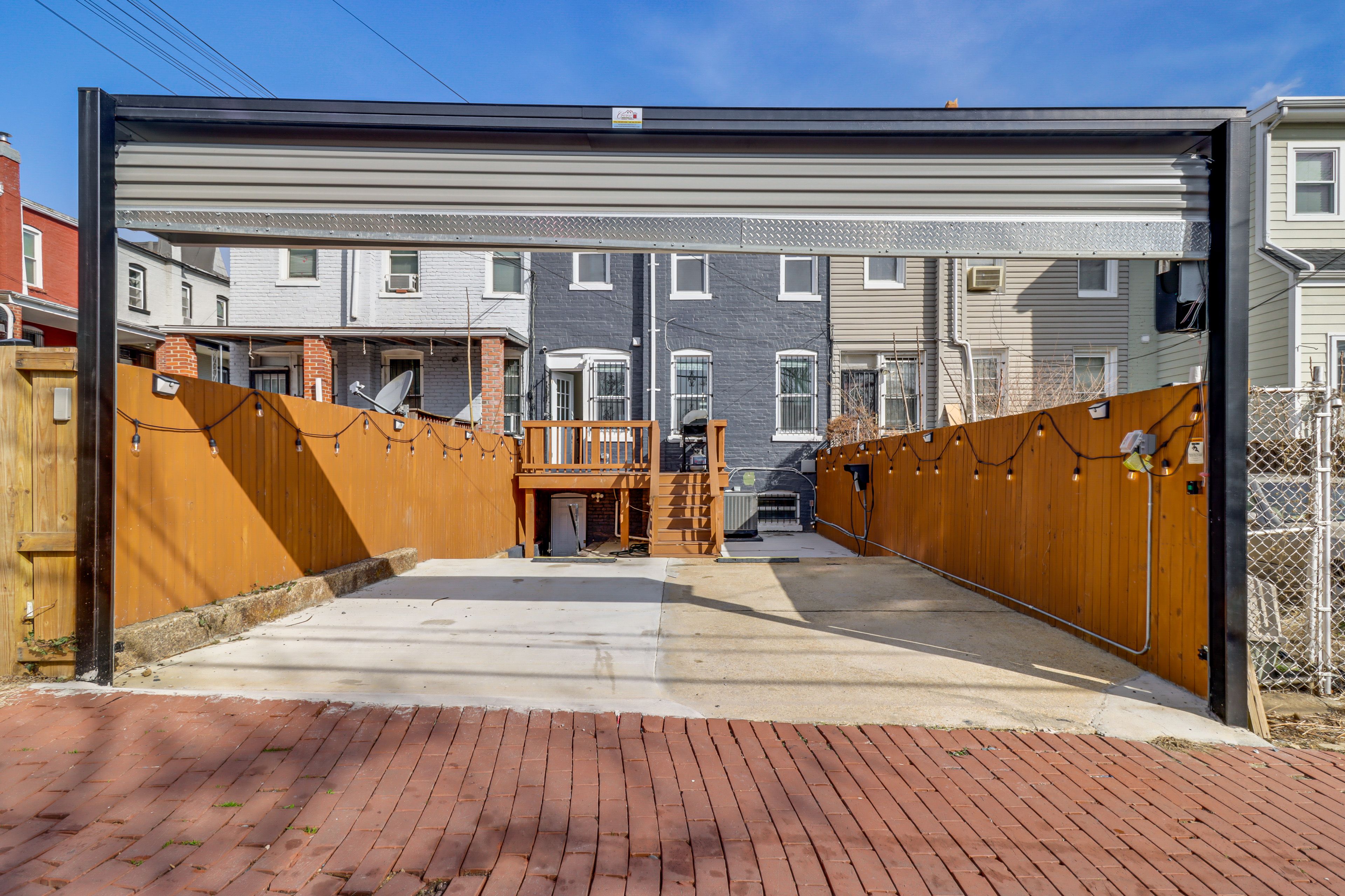 Parking | Gated Driveway (1 Vehicle) | Free Street Parking (1 Vehicle)