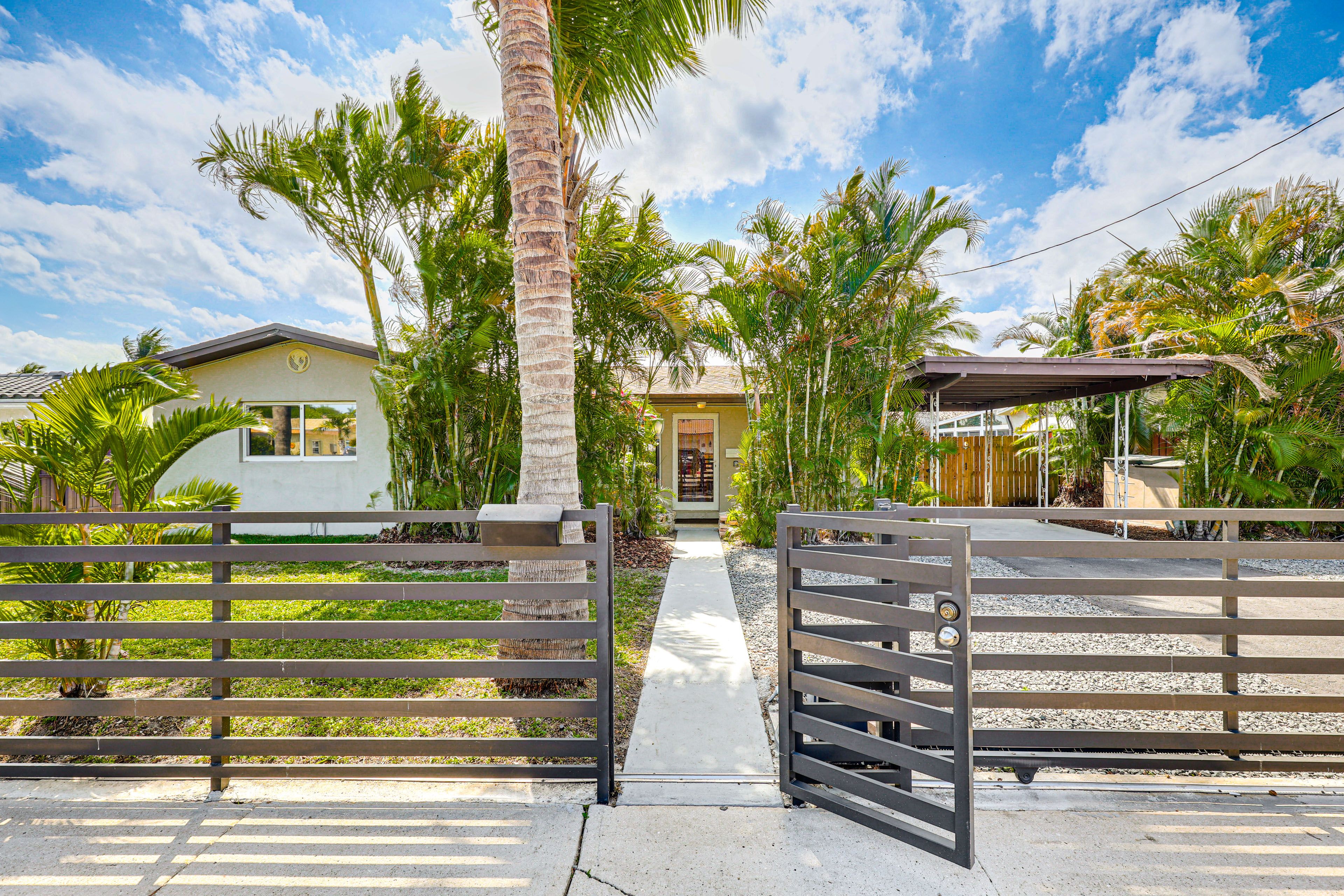 Front Exterior | Fenced Yard | Private Setting