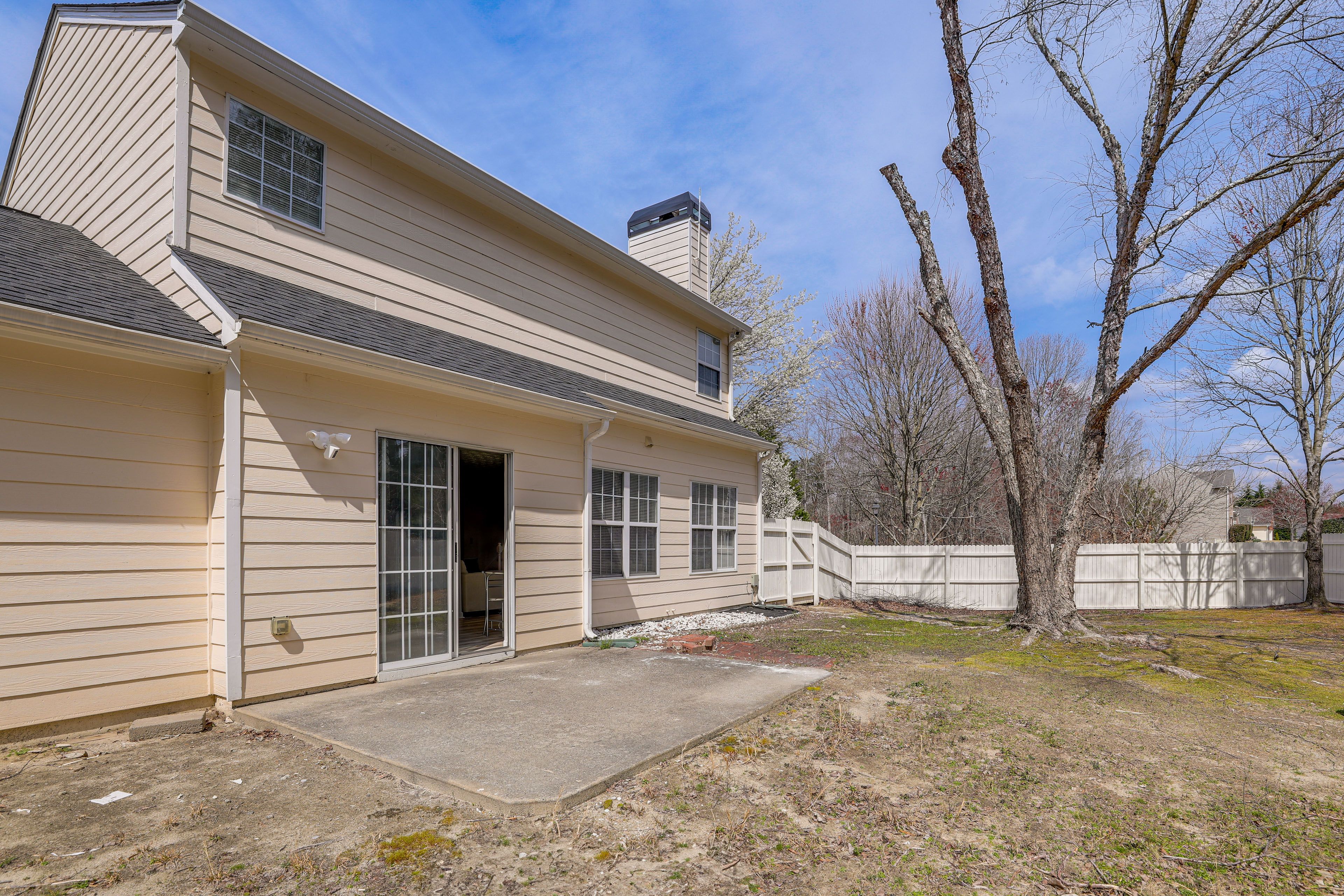 Patio | Fenced Backyard