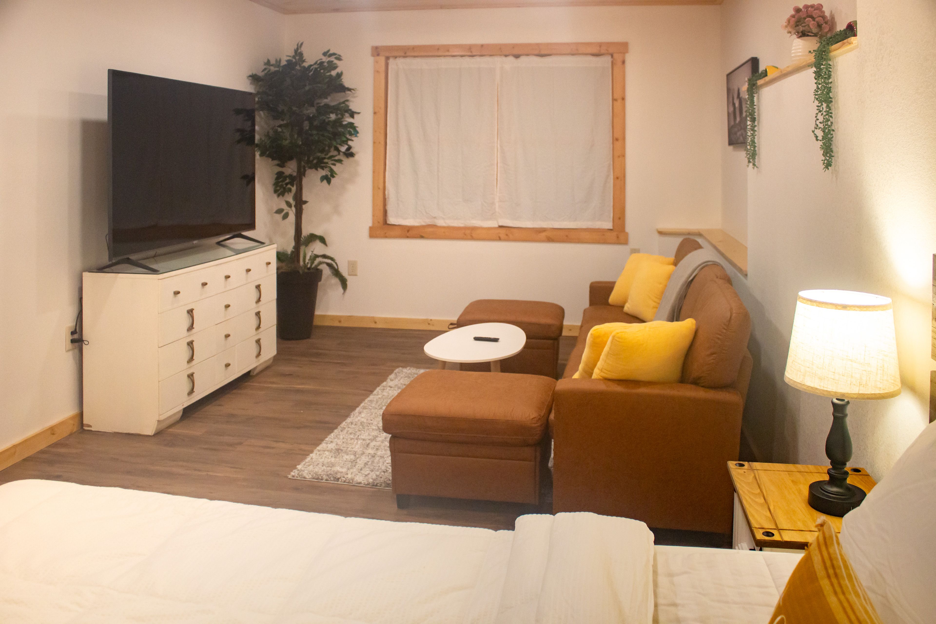 Media Room | Lower Level | Queen Bed
