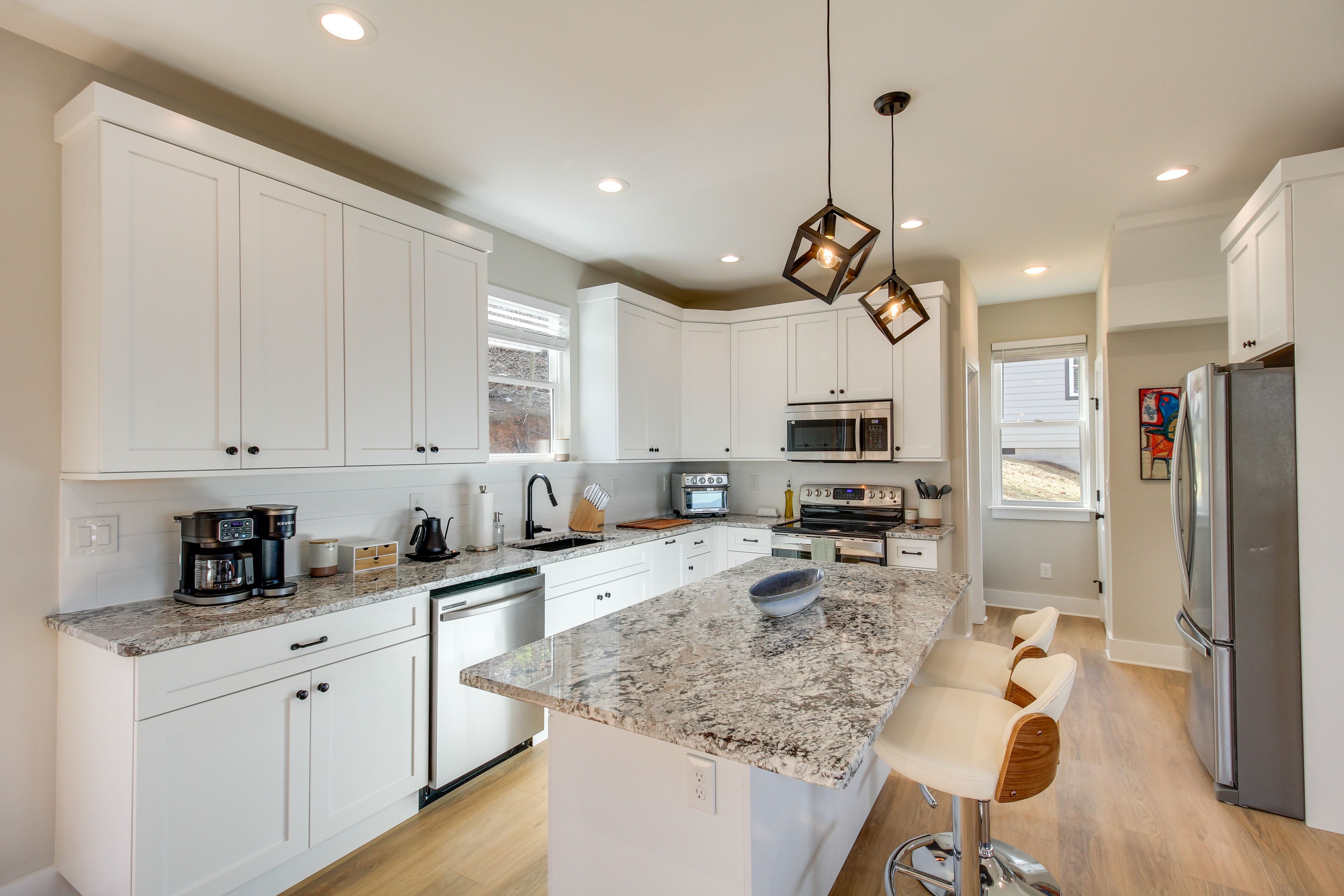Kitchen | Dual Drip/Pod Coffee Maker | Dishwasher | Toaster Oven | 1st Floor