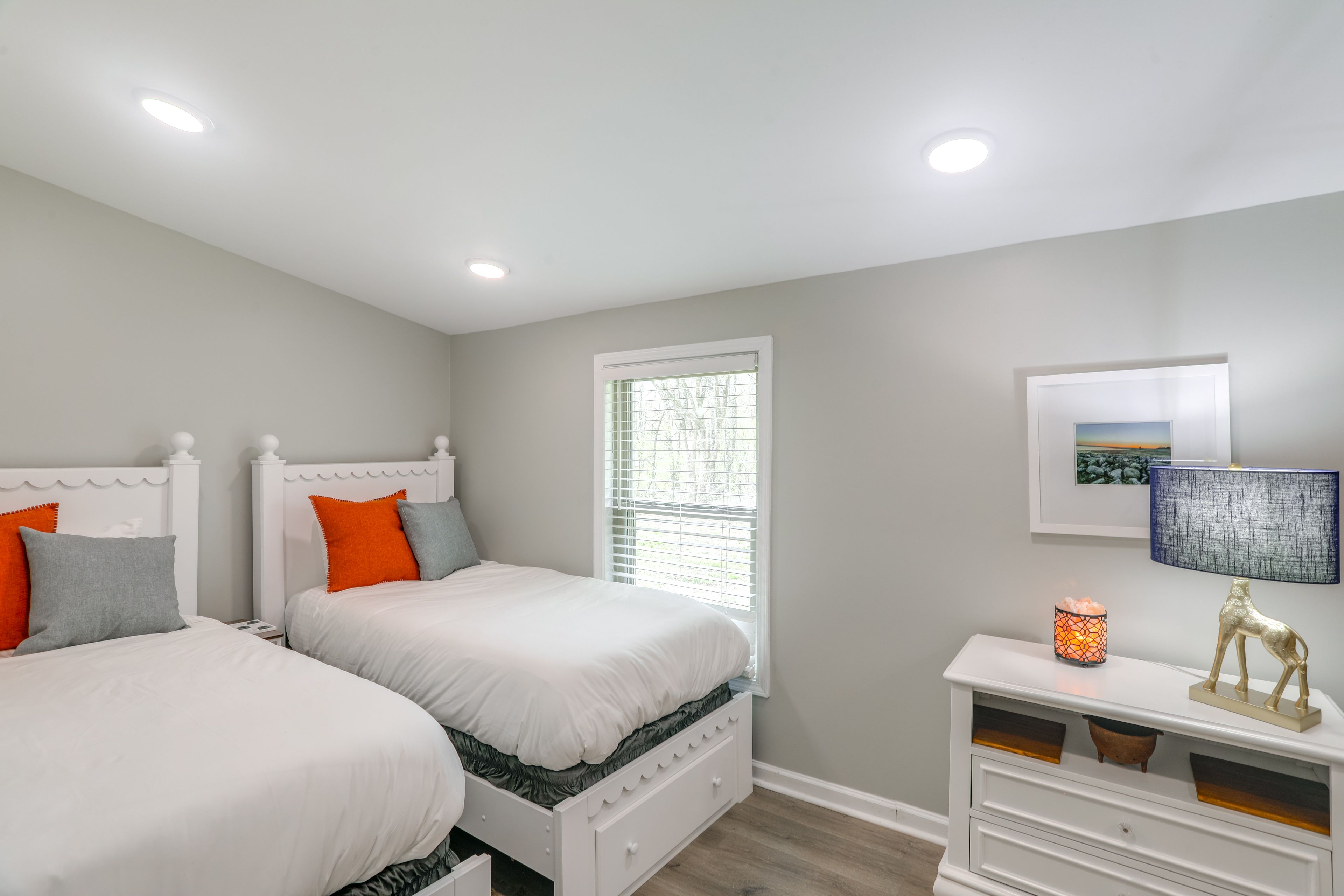 Bedroom 3 | 2 Twin Beds | Dedicated Workspace Area