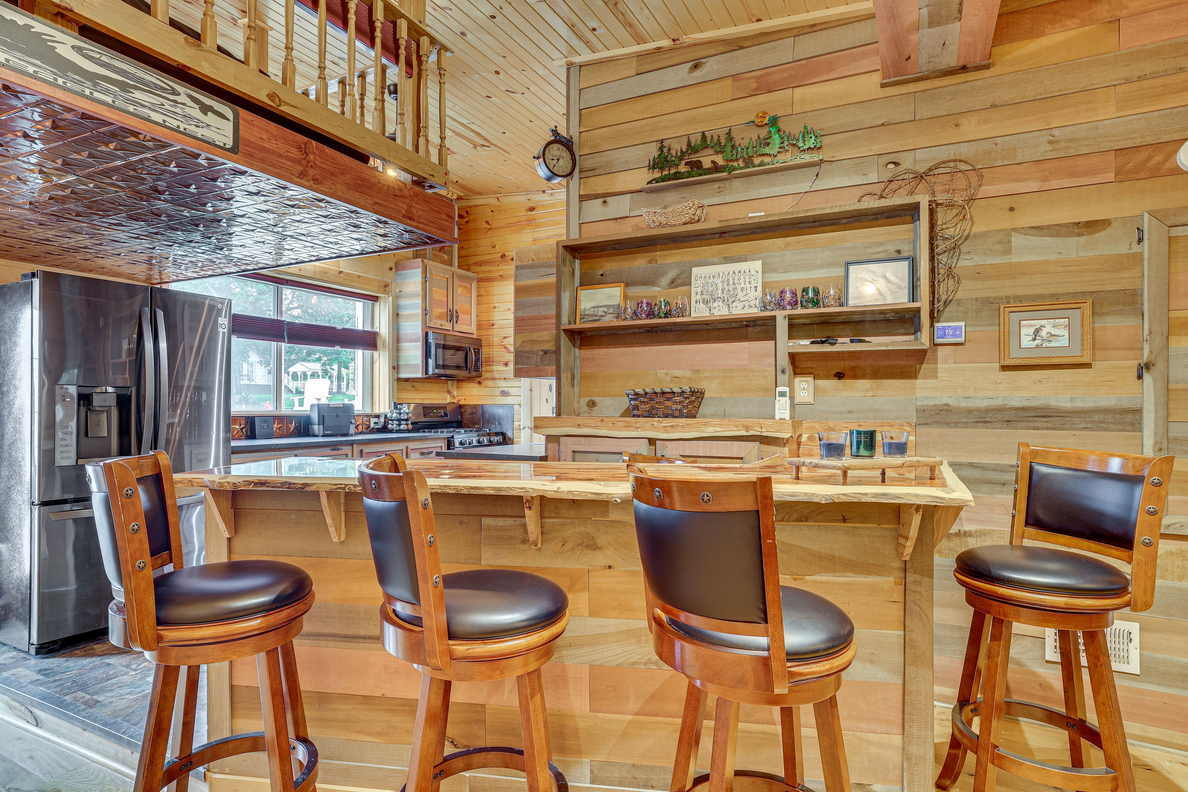 Dining Area | Main Level | Free WiFi | Central A/C & Heating