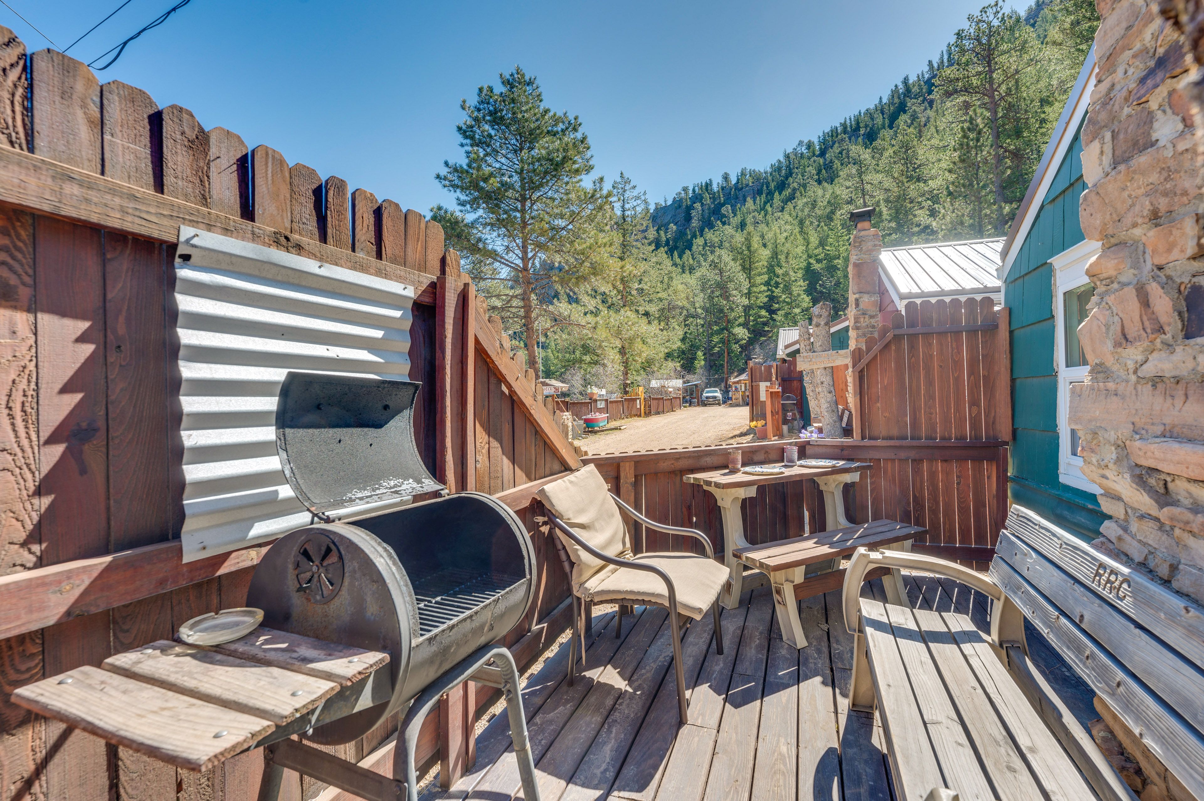 Deck | Outdoor Seating | Smoker