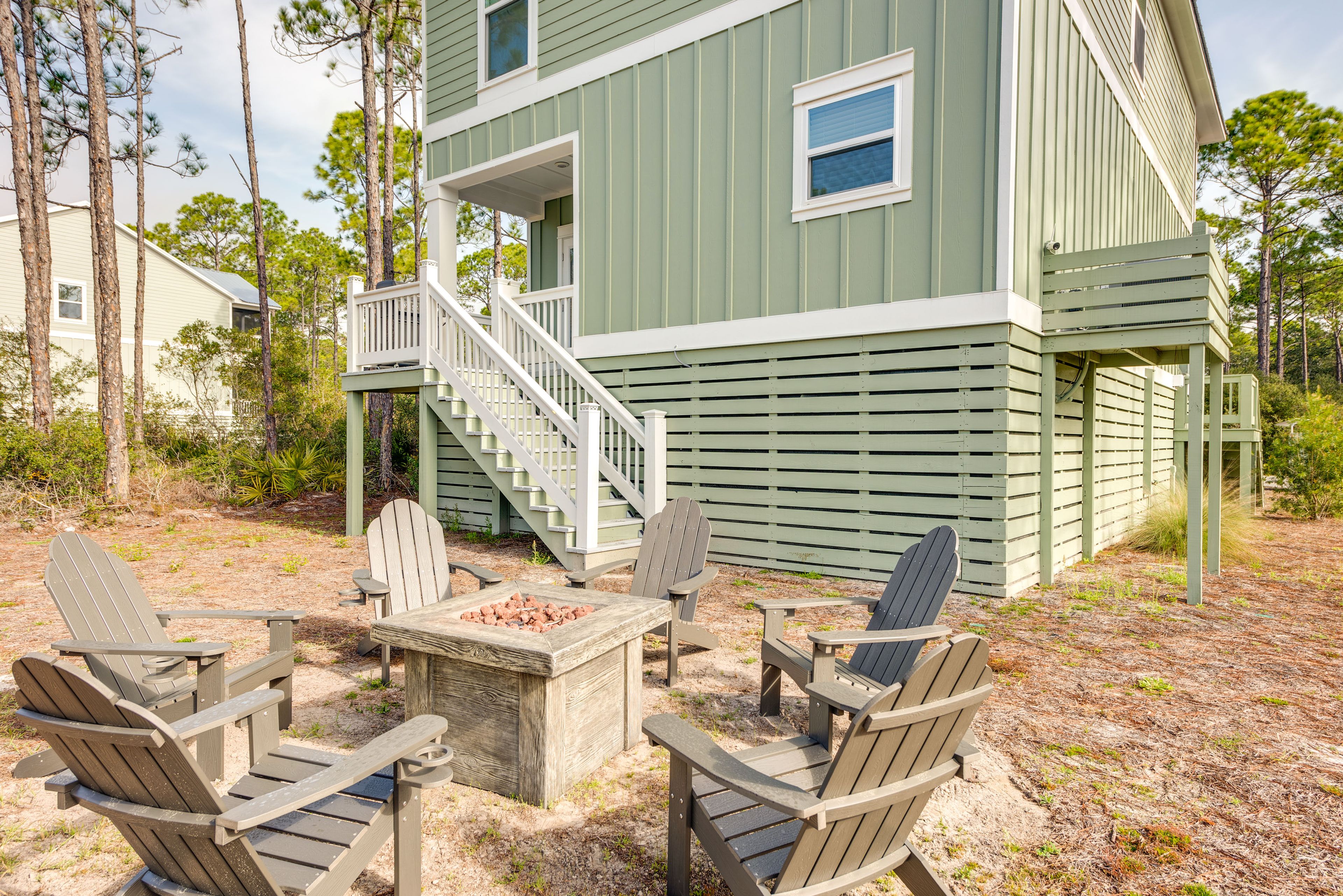 St Teresa Vacation Rental | 3BR | 2.5BA | Stairs Required | 1,800 Sq Ft