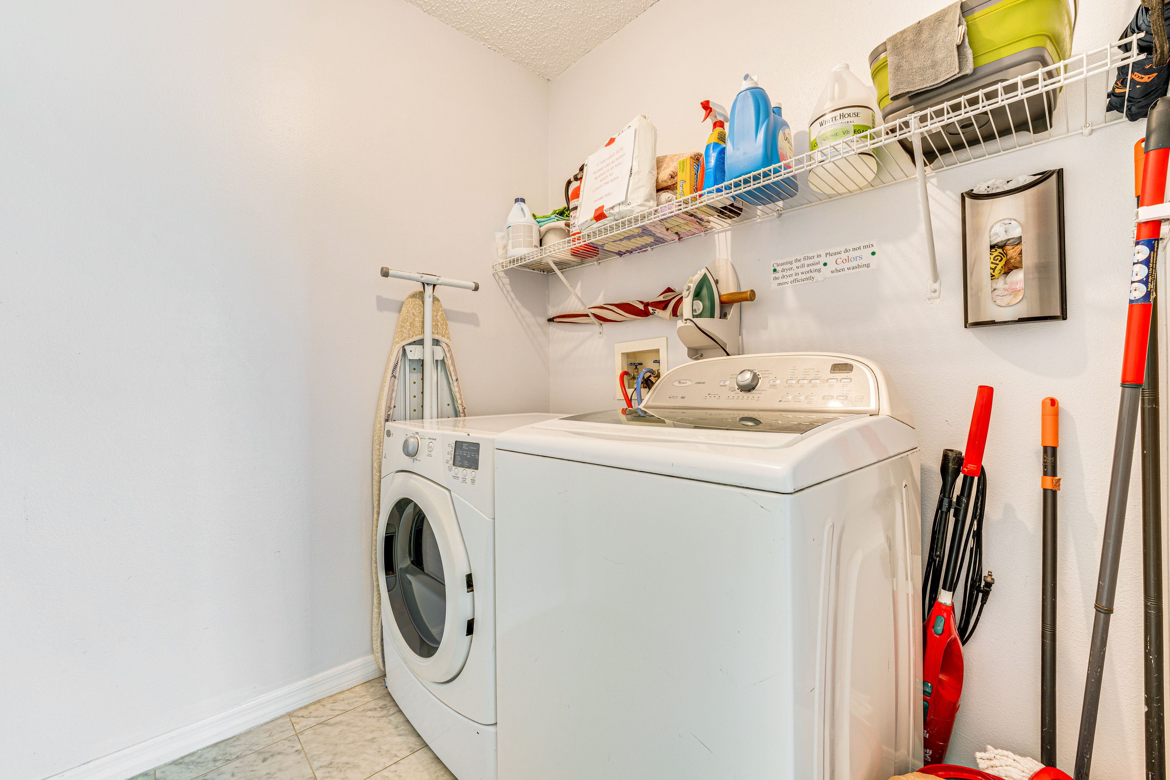 Laundry Room | Iron/Board