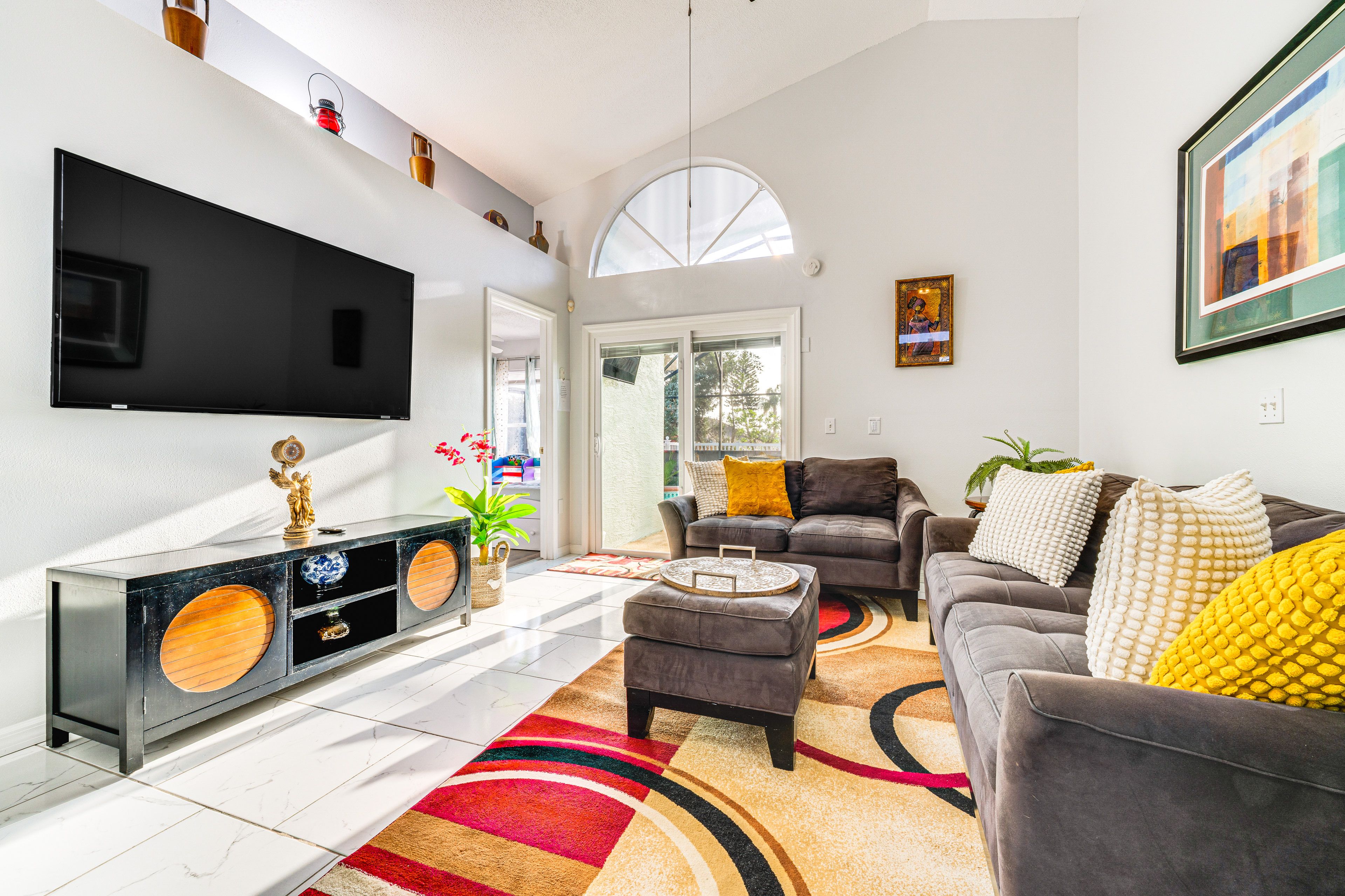 Property Interior | Single-Story Home | Free WiFi | Central A/C & Heating