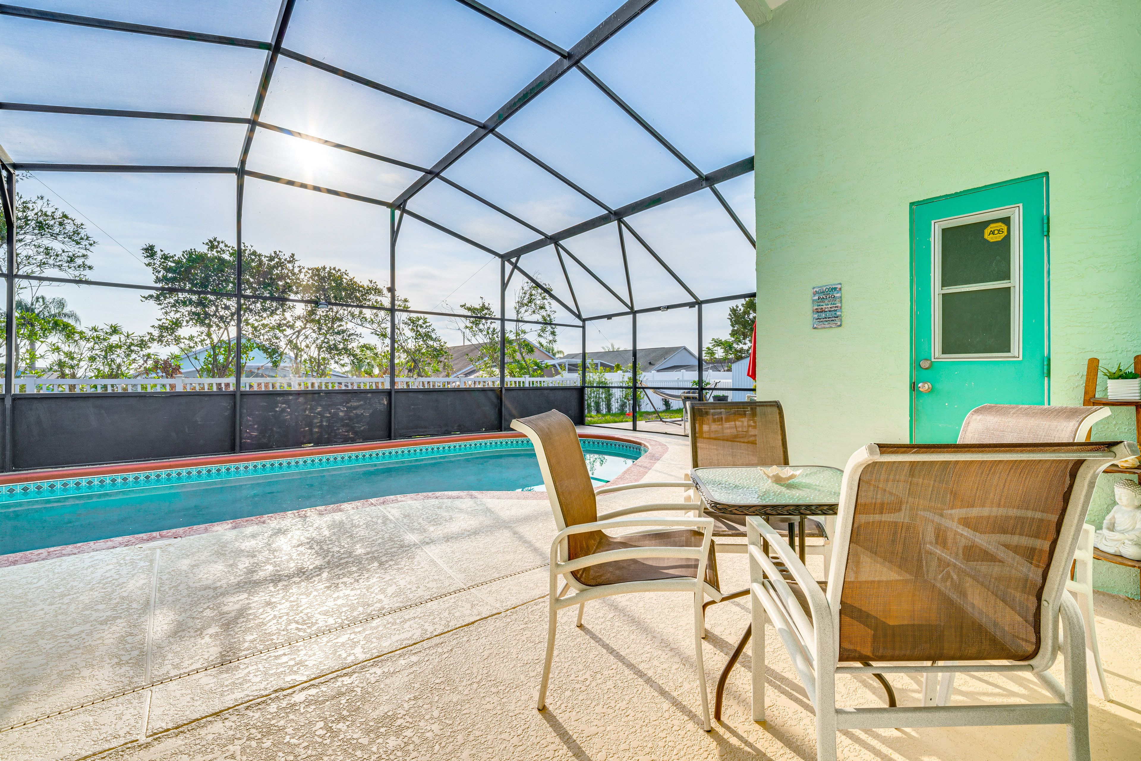 Screened-In Lanai | Heated Pool