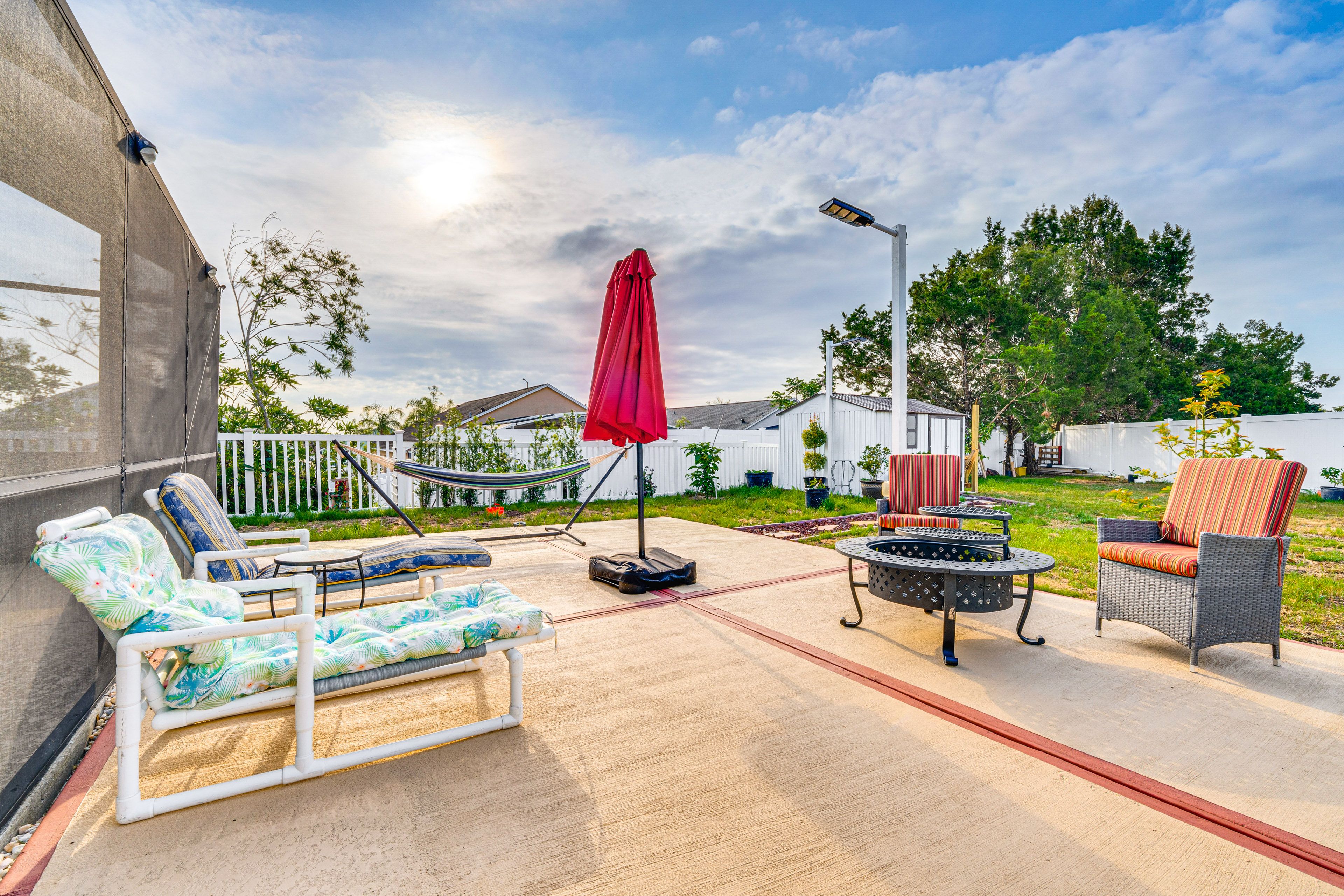 Private Yard | Wood-Burning Fire Pit | Heated Pool | Dining Table