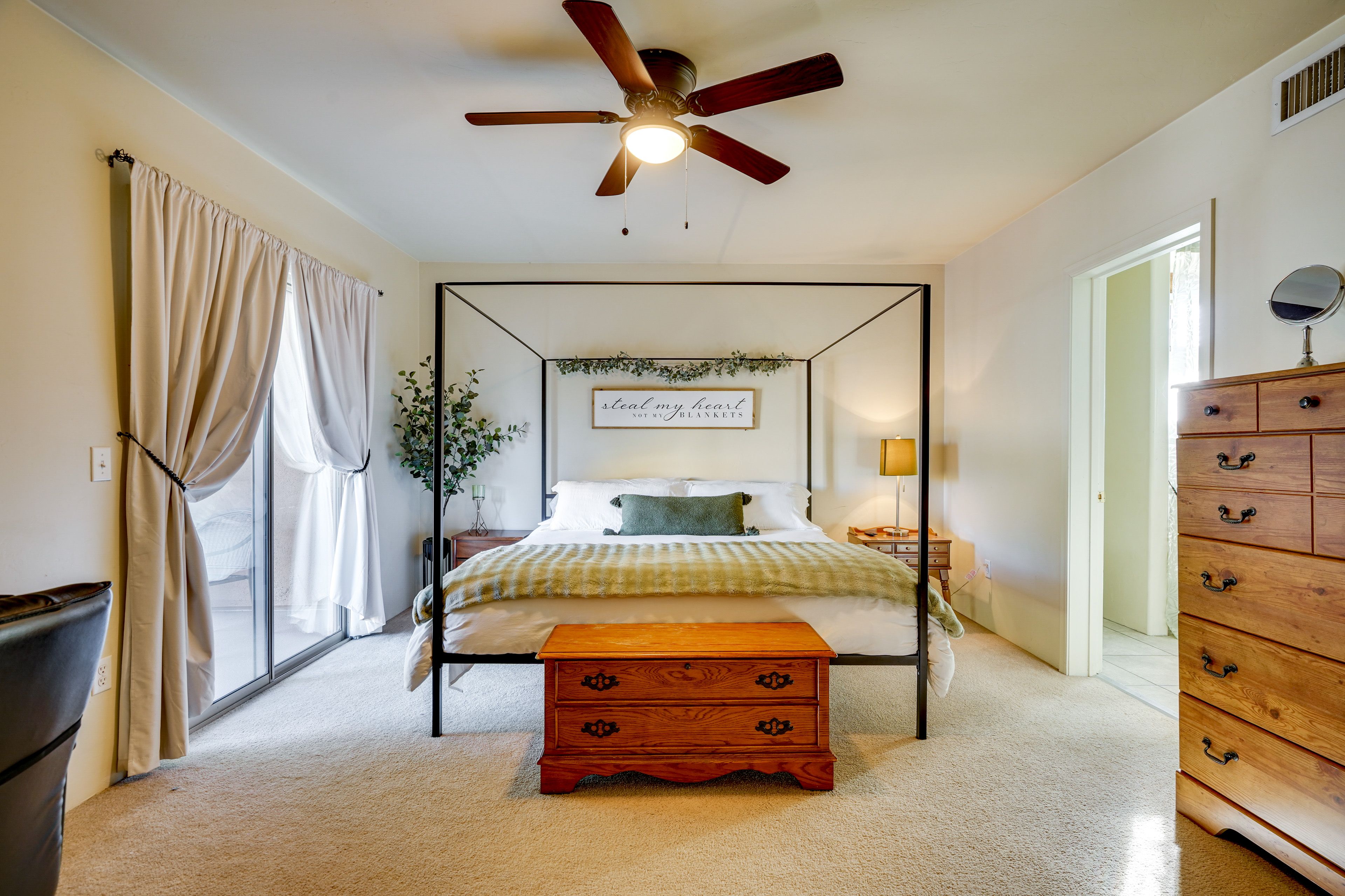 Bedroom 1 | King Bed | Linens Provided | 2nd Floor