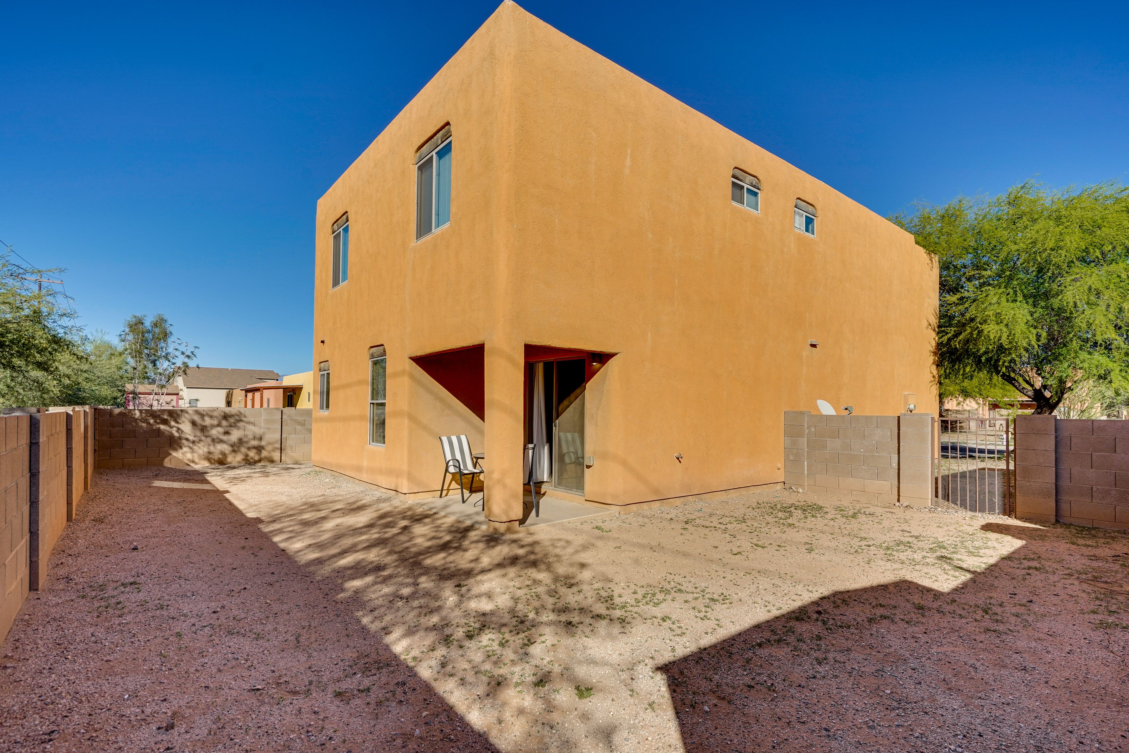 Back Exterior | Fenced Yard