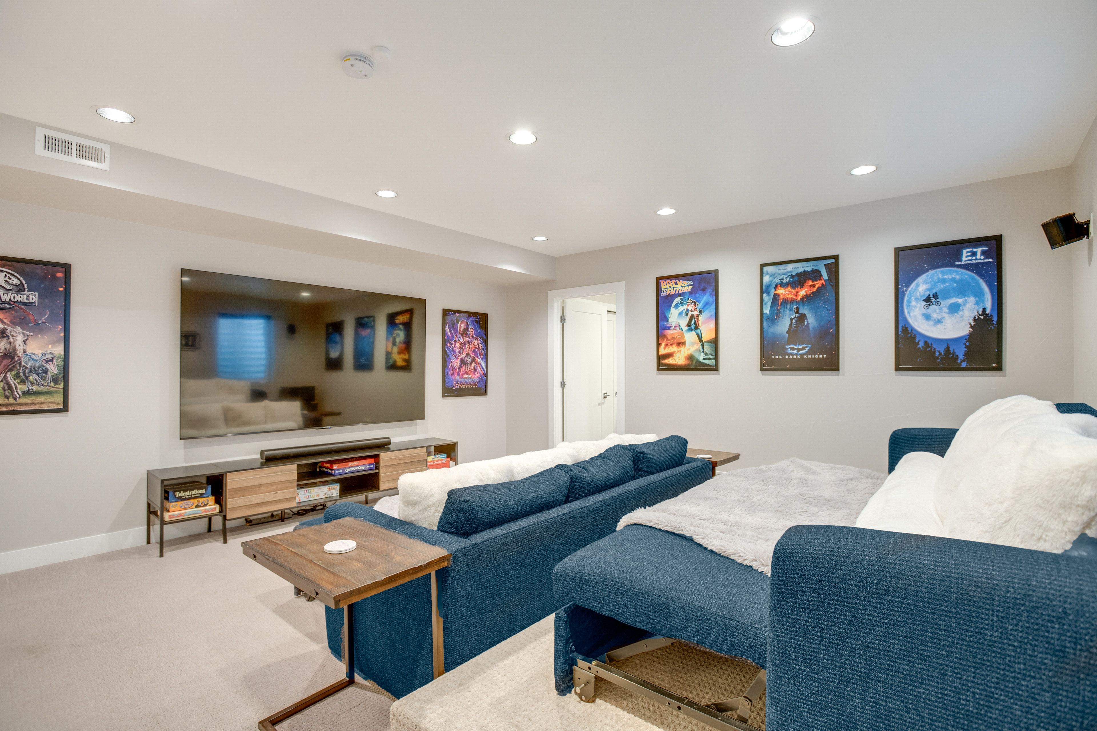 Theater Room | 2 Full Sleeper Sofas | Board Games | Smart TV | Lower Level