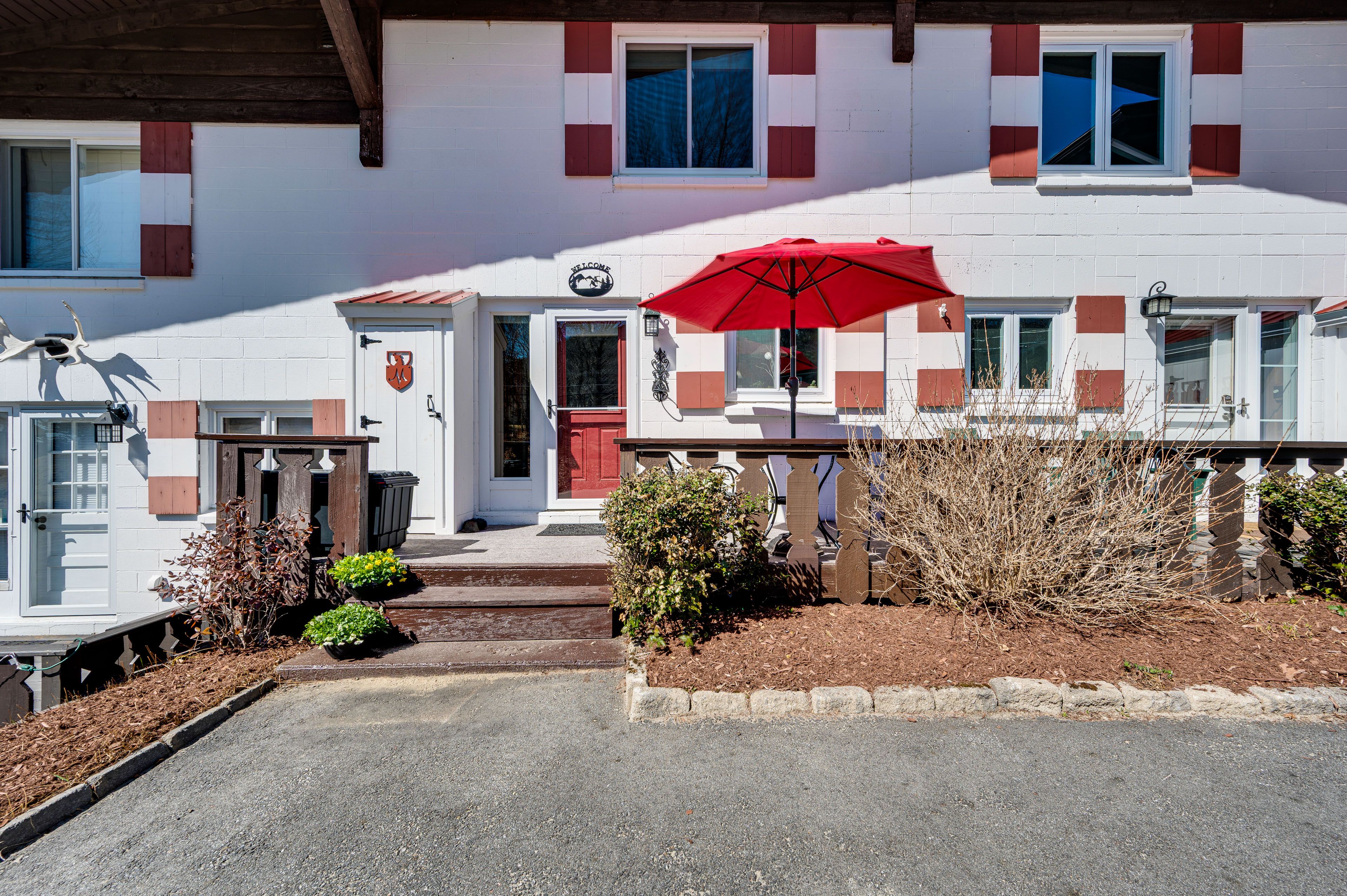 Townhome Exterior | Keyless Entry