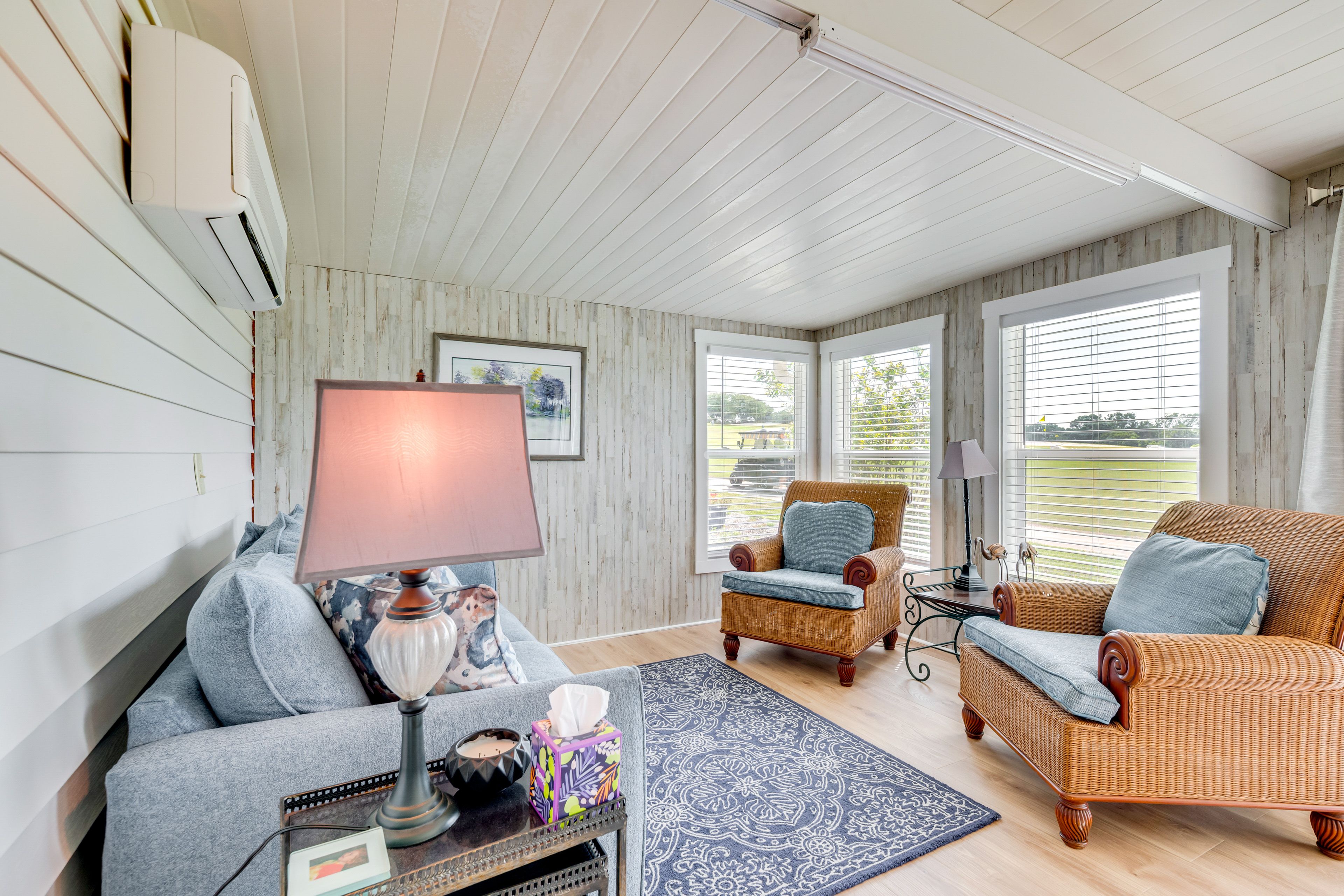 Sunroom | Queen Sleeper Sofa | Golf Course View