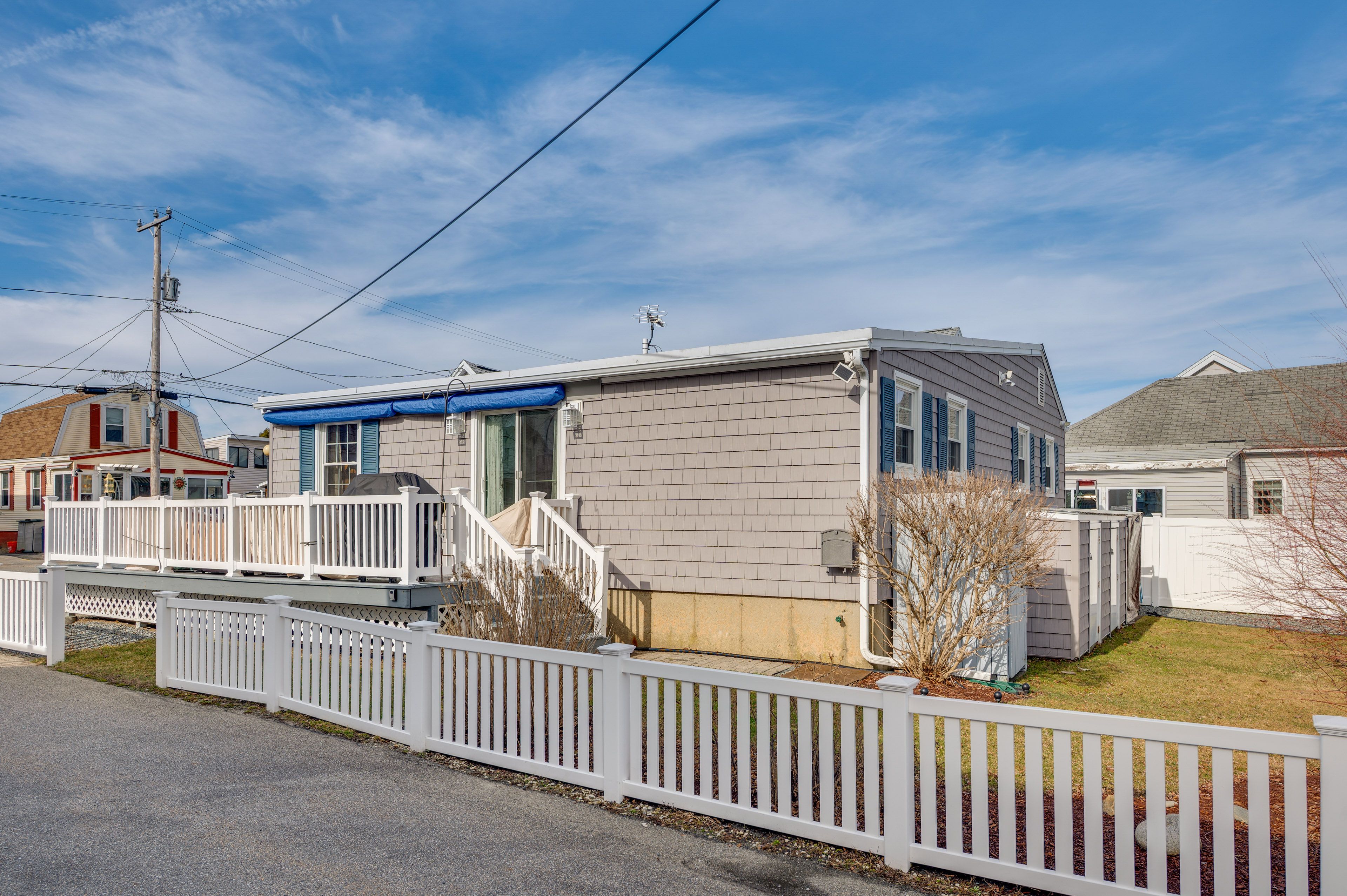 Cottage Exterior | Seasonal Deck | Gas Grill | Fenced Yard