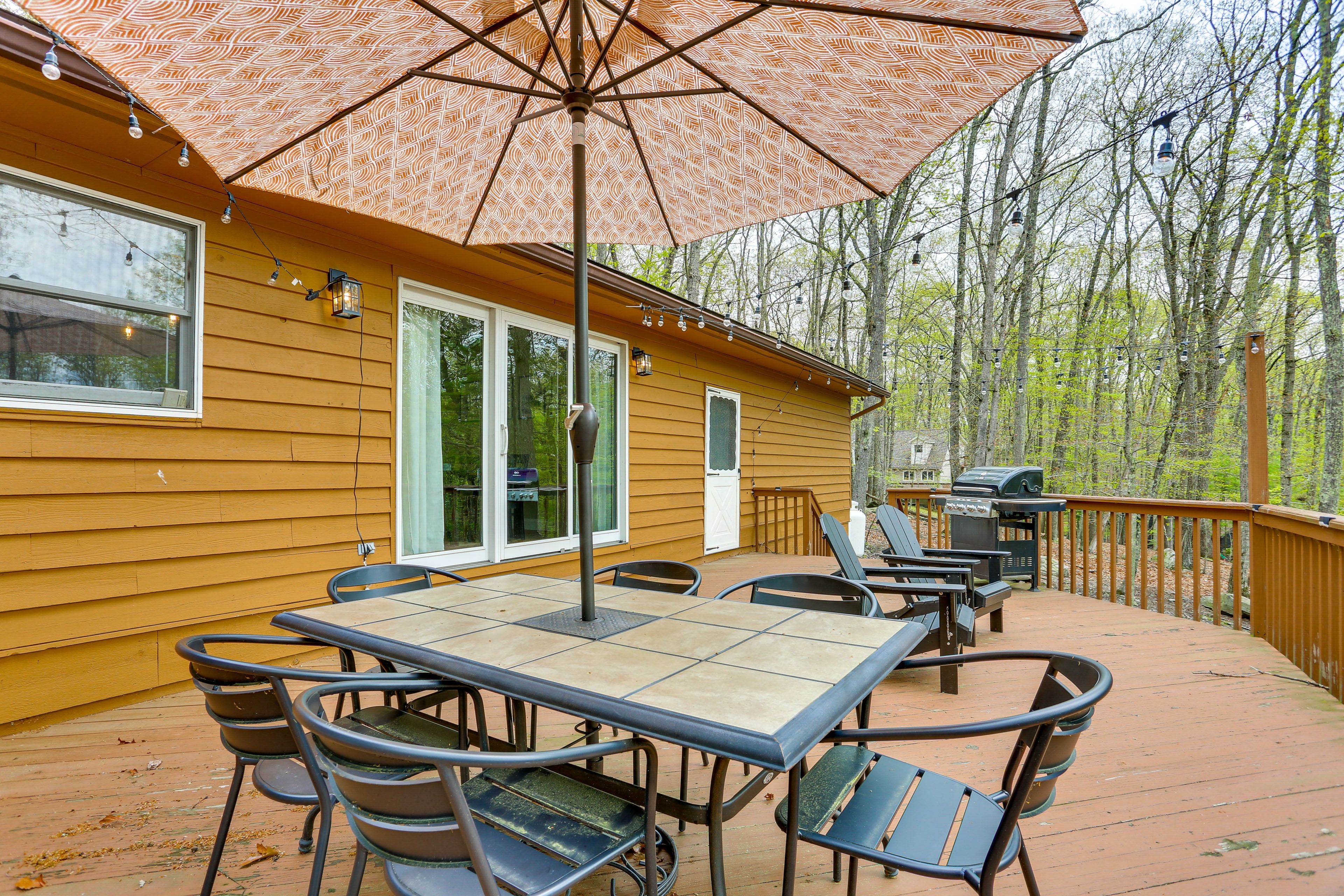 Deck | Gas Grill | Lake Views