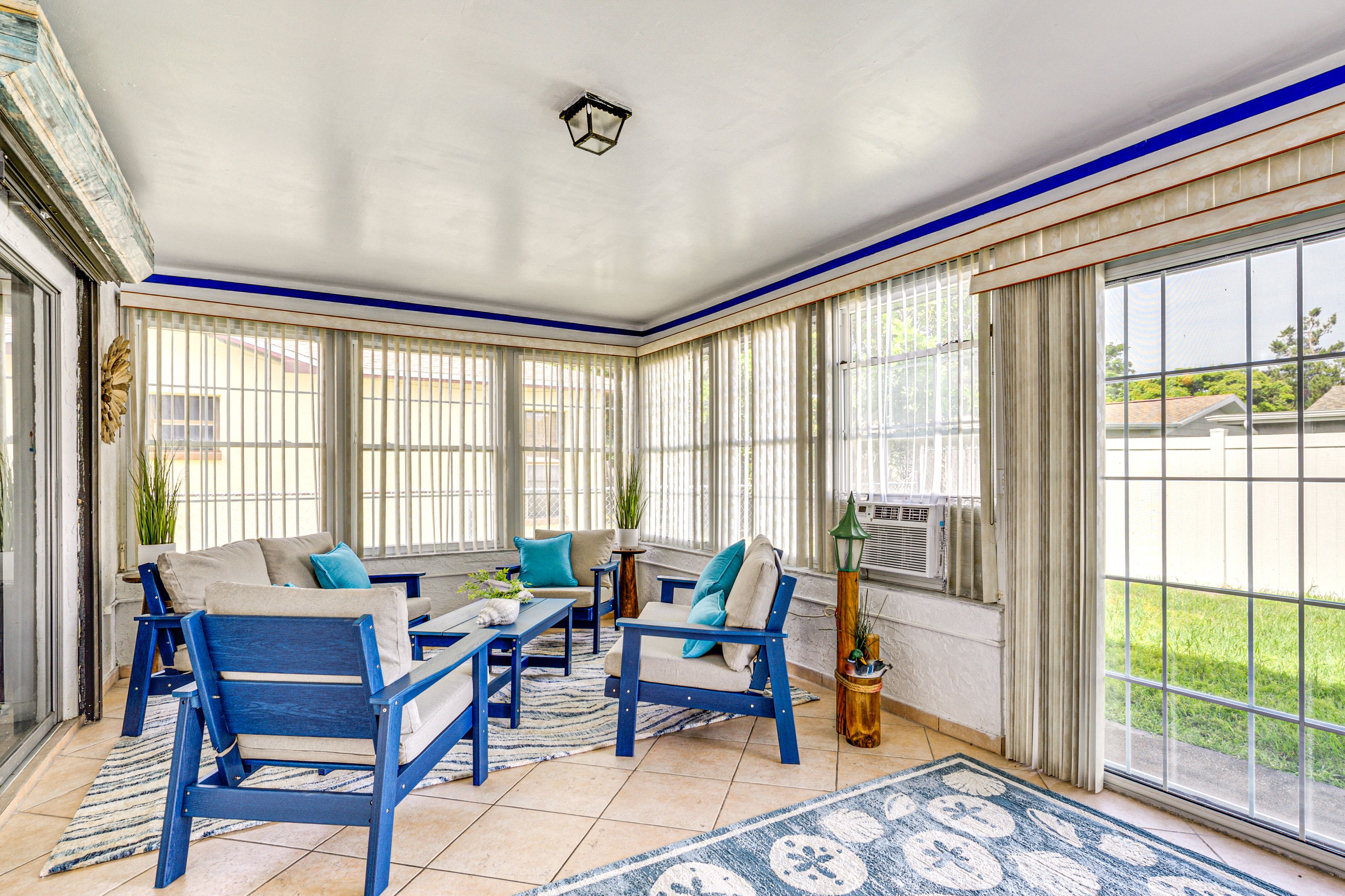 Port Richey Vacation Rental | 3BR | 2BA | 1,500 Sq Ft | 1 Step to Enter