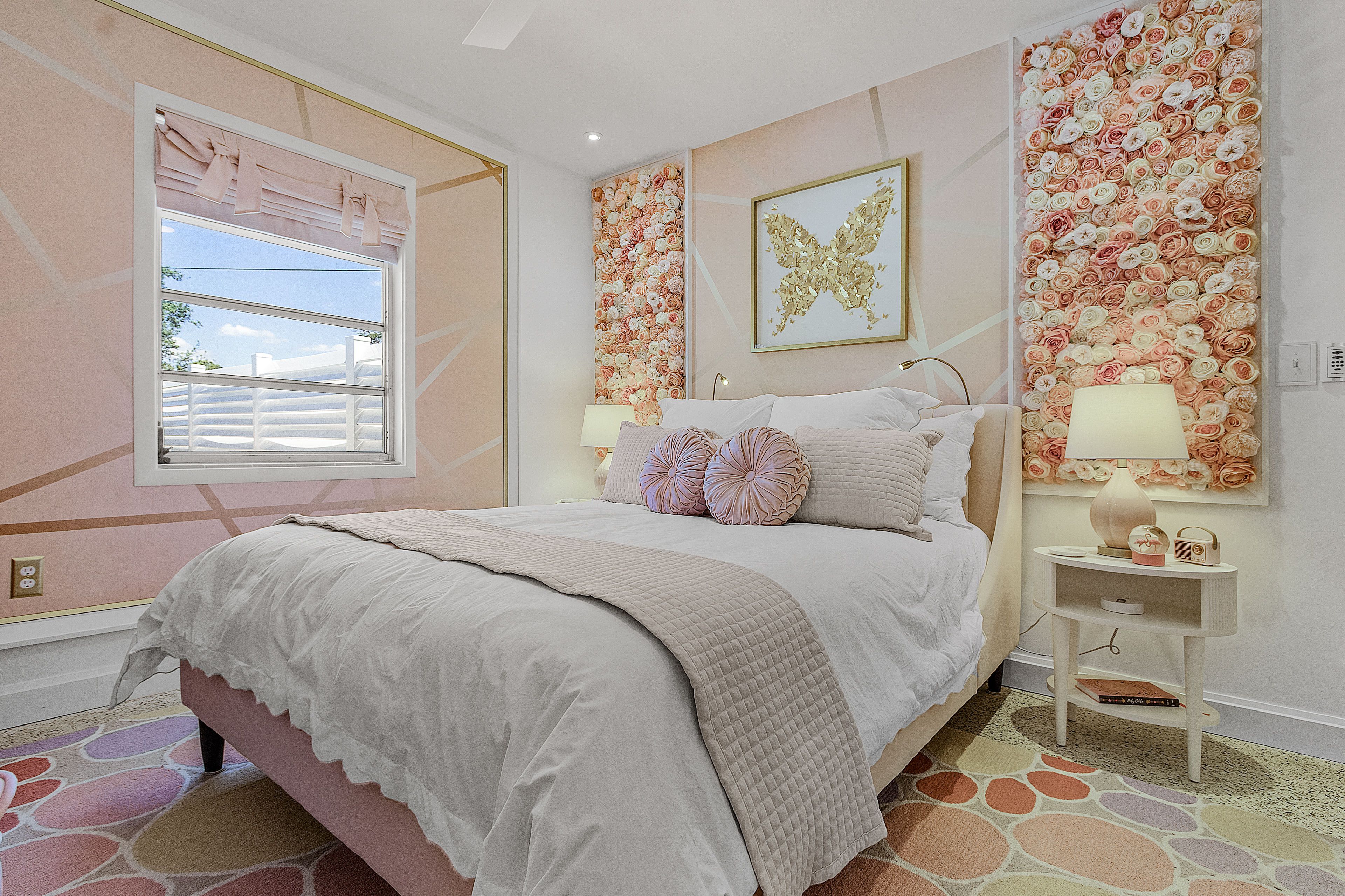 Hello, Beautiful! | Bedroom 2 | Queen Bed | Vanity