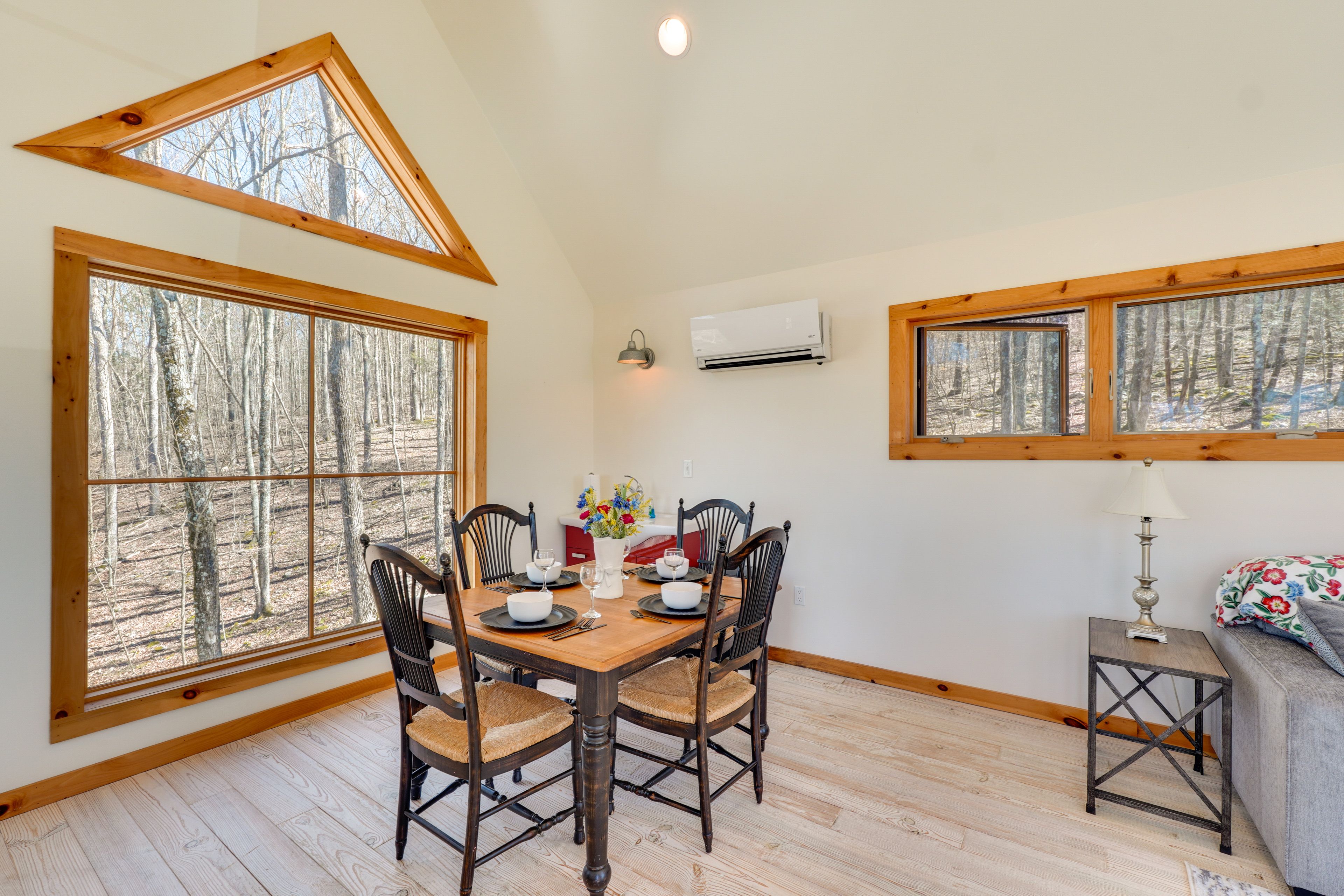 Kitchenette | Mini Fridge | Hot Plate | Keurig | Dining Table