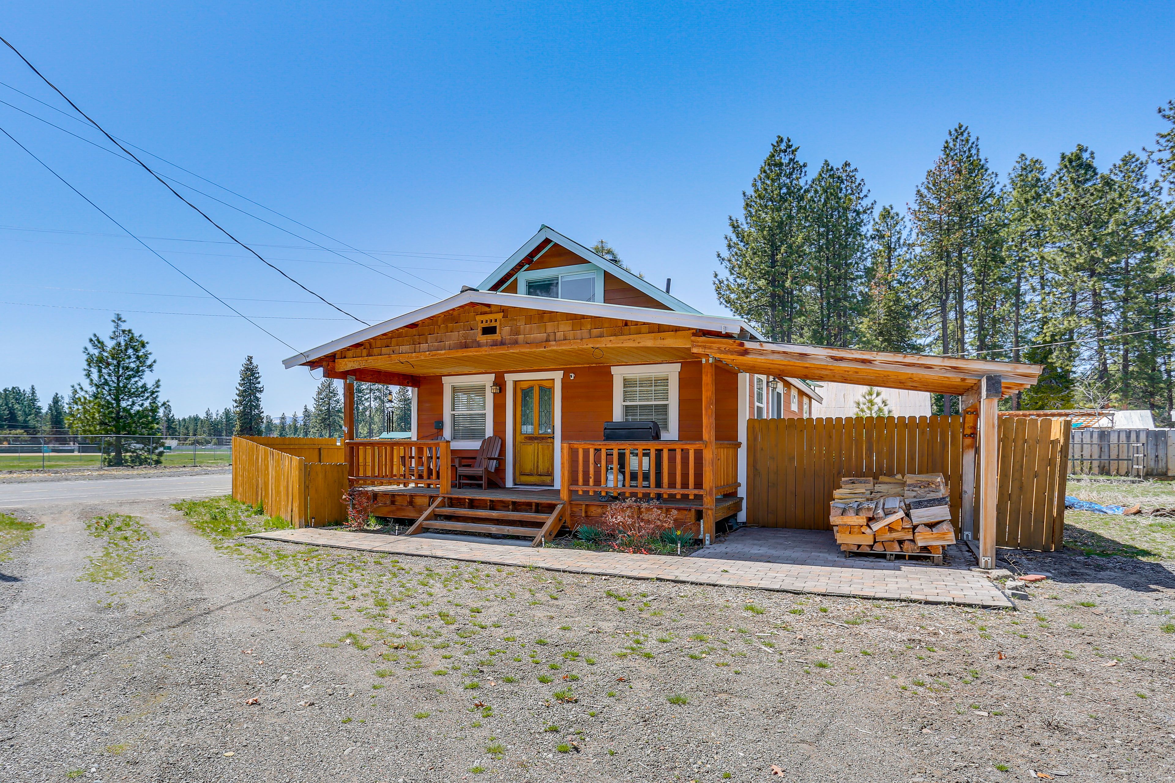Property Exterior | 2-Story Home | Spacious Yard
