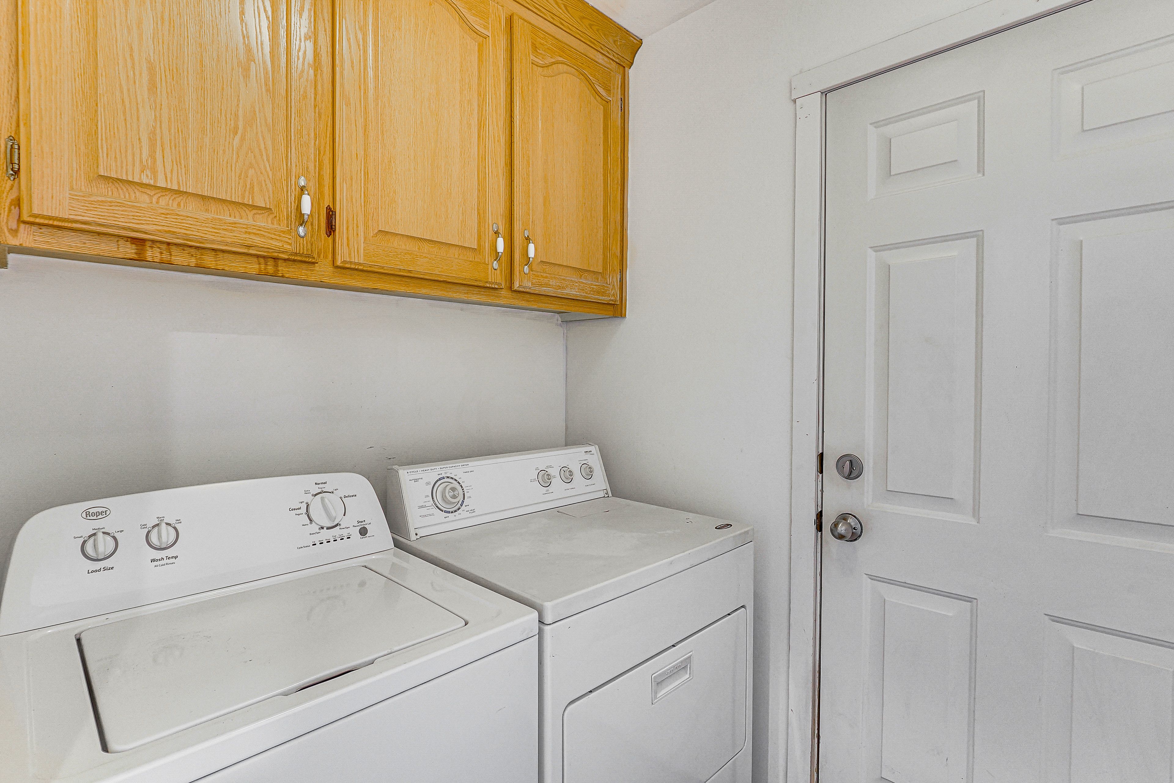 Laundry Room | 1st Floor | Washer/Dryer