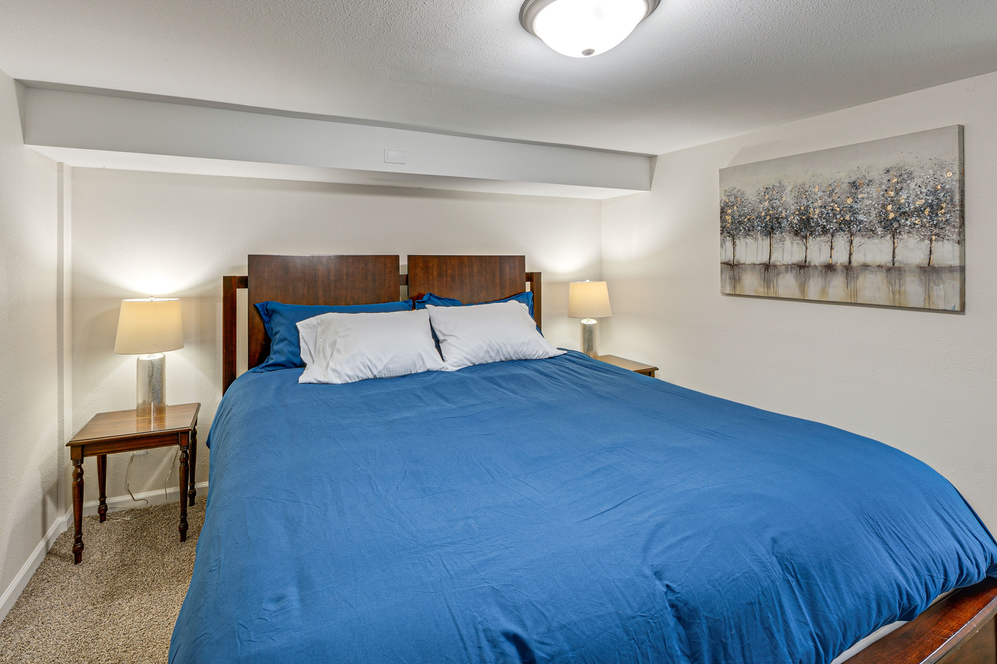 Bedroom 4 | California King Bed | Lower Floor