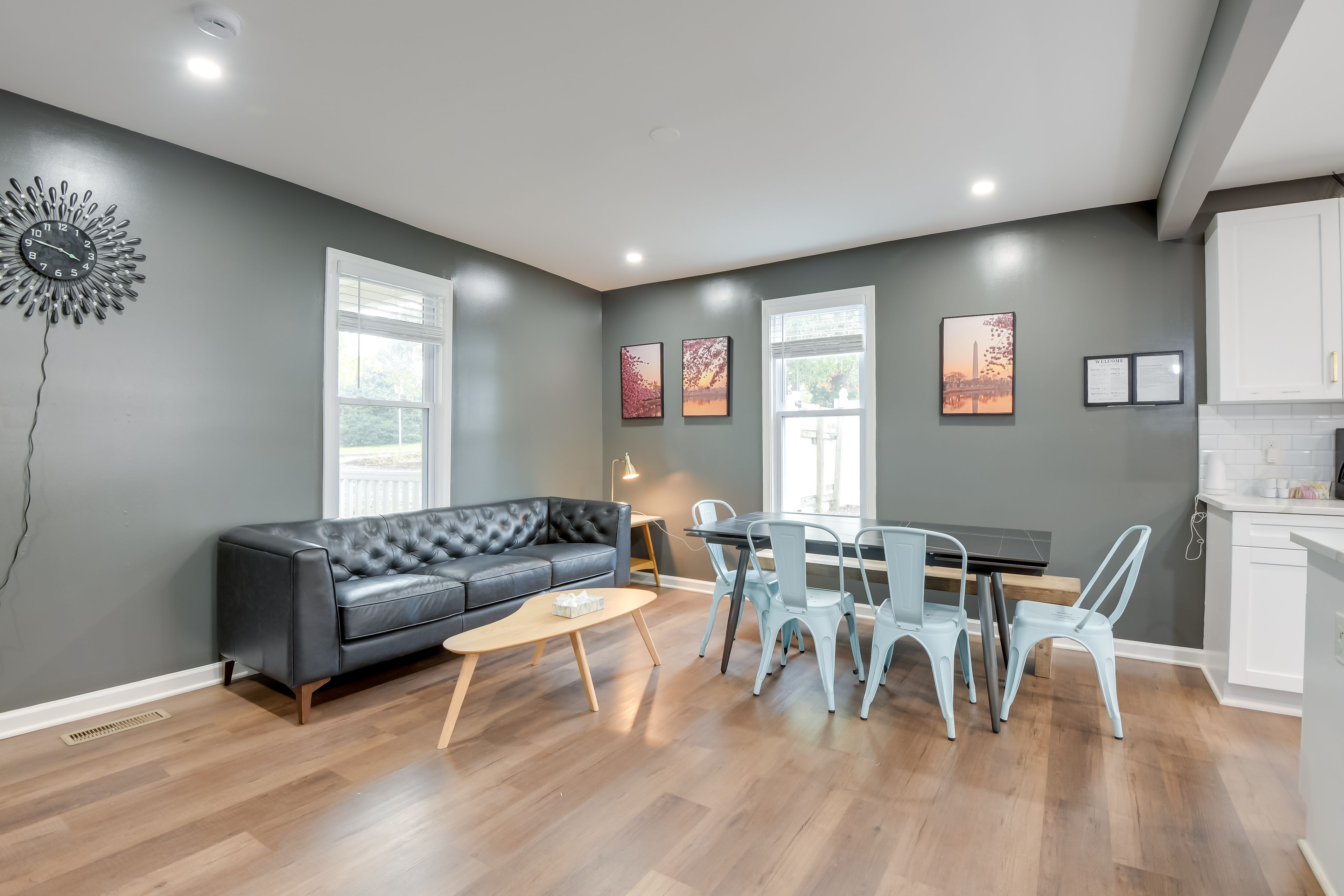 Living & Dining Areas | 1st Floor | Central Heating & A/C