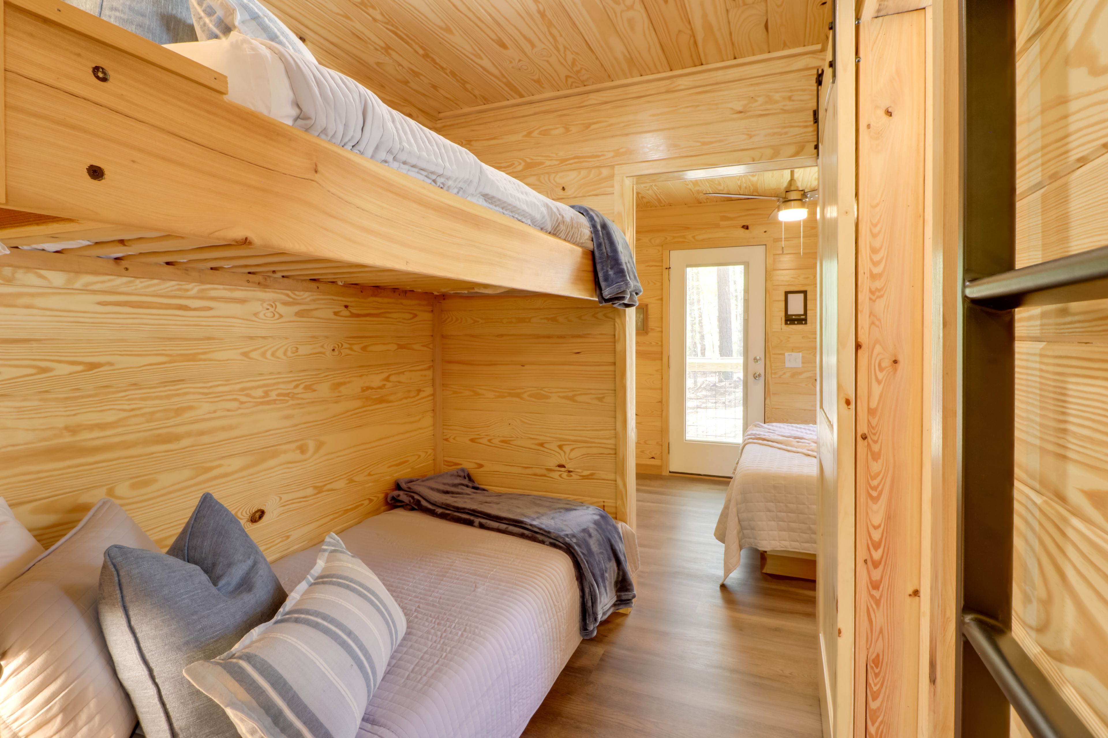 Hallway | Twin Bed | Lofted Twin Bed (Accessible via Ladder)