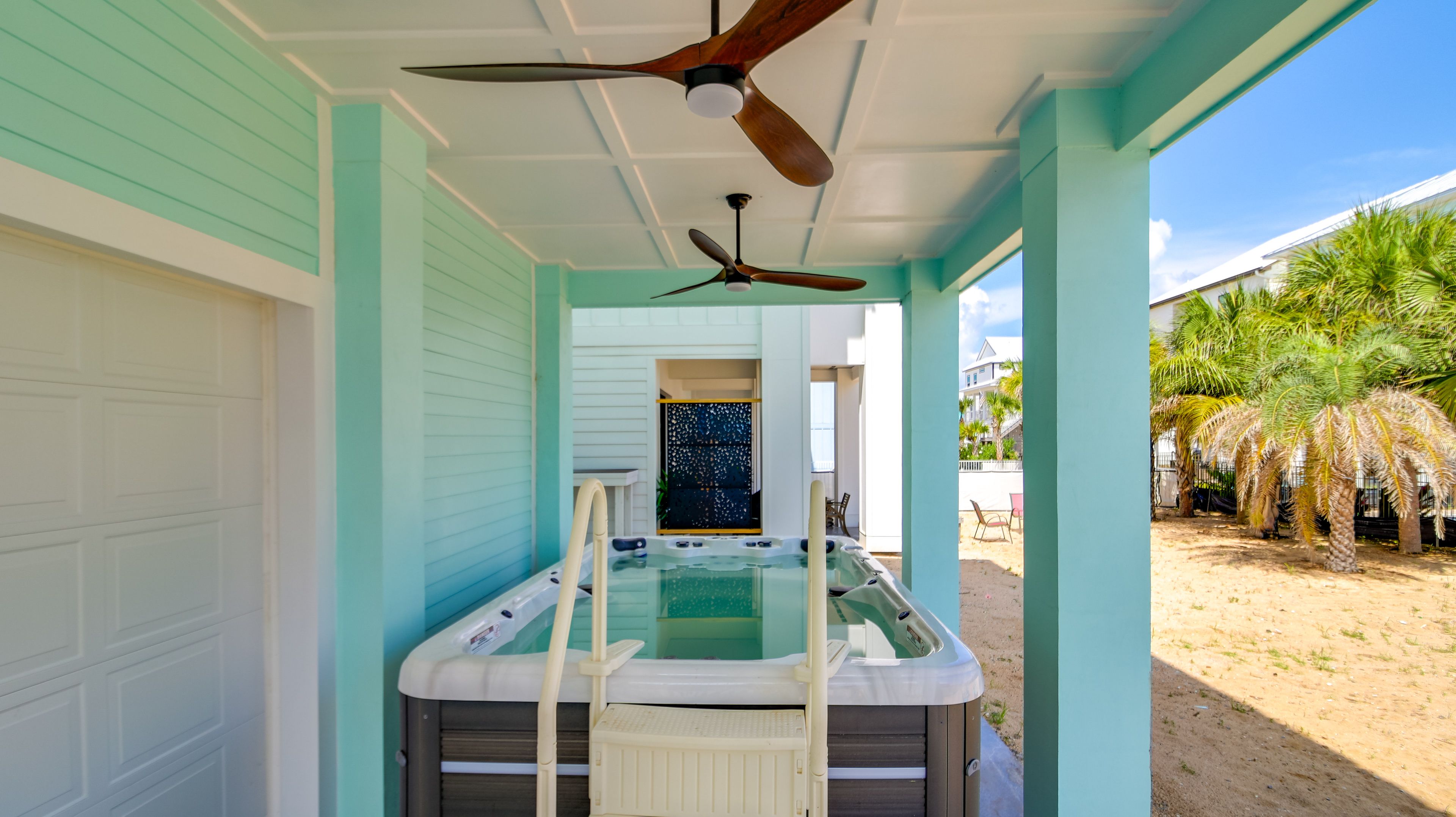 Covered Patio | Swim Spa