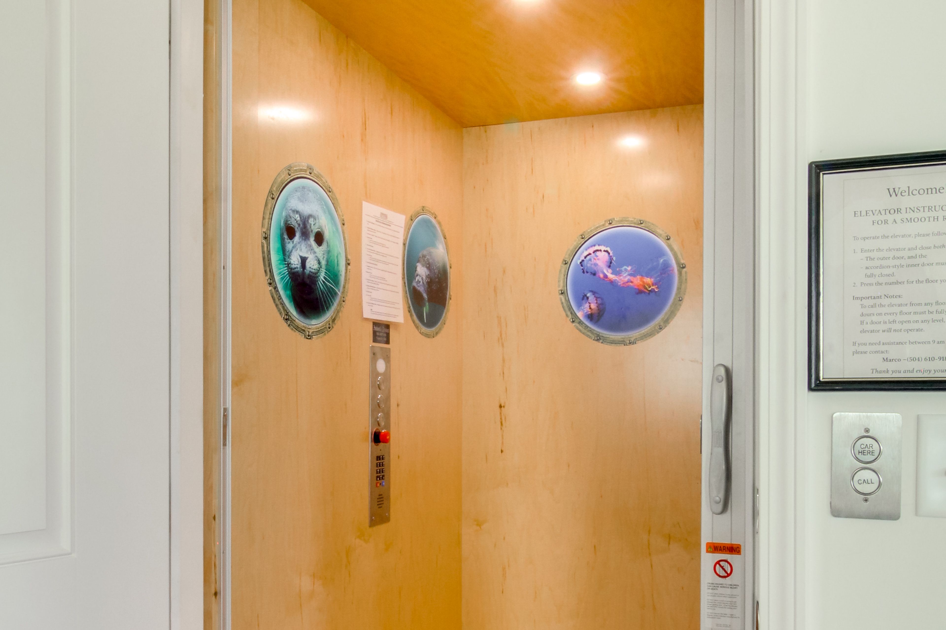 In-Home Elevator (Wheelchair Accessible, Garage to 3rd Floor)