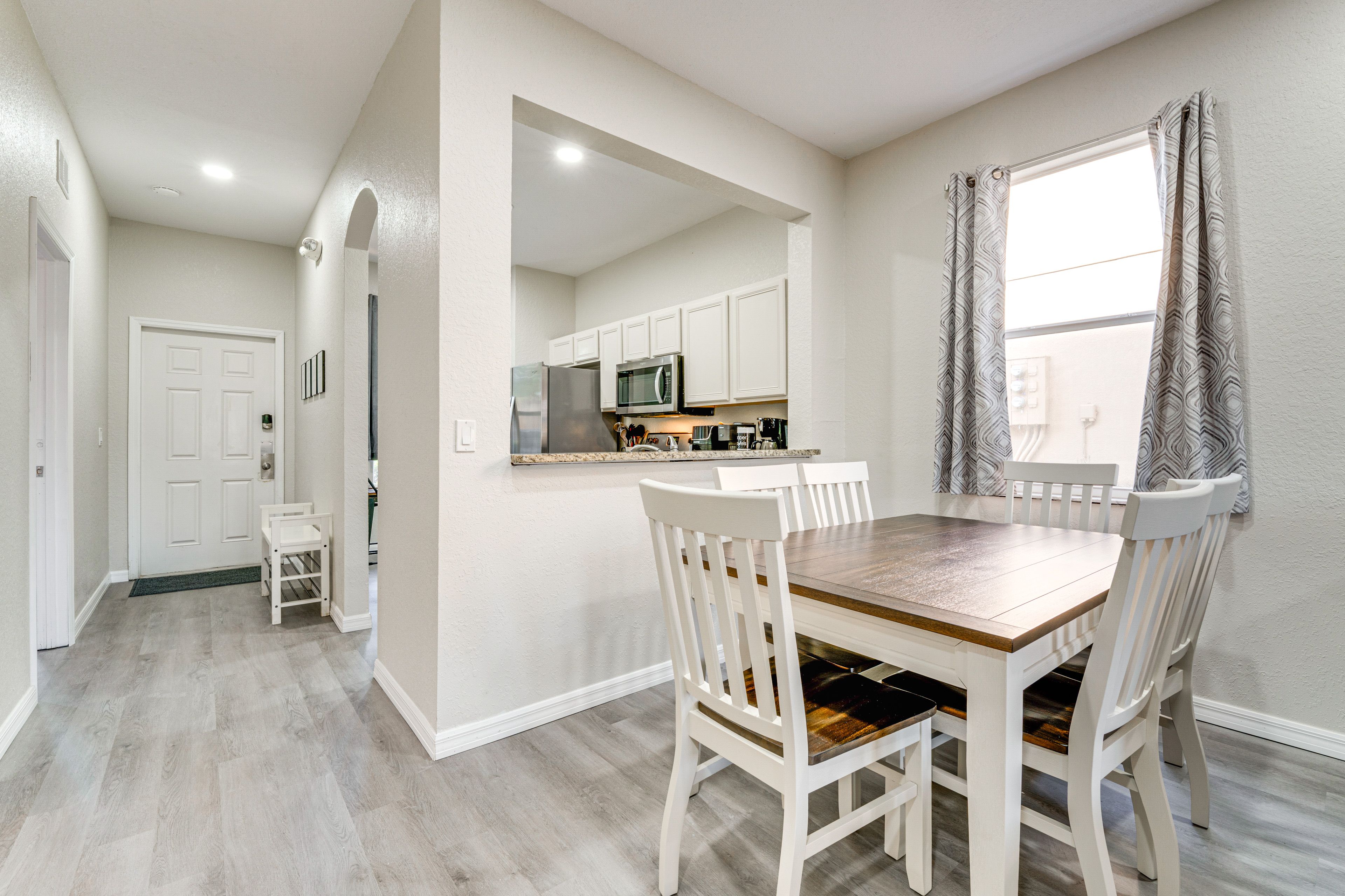 Dining Area | Dishware & Flatware | 1st Floor