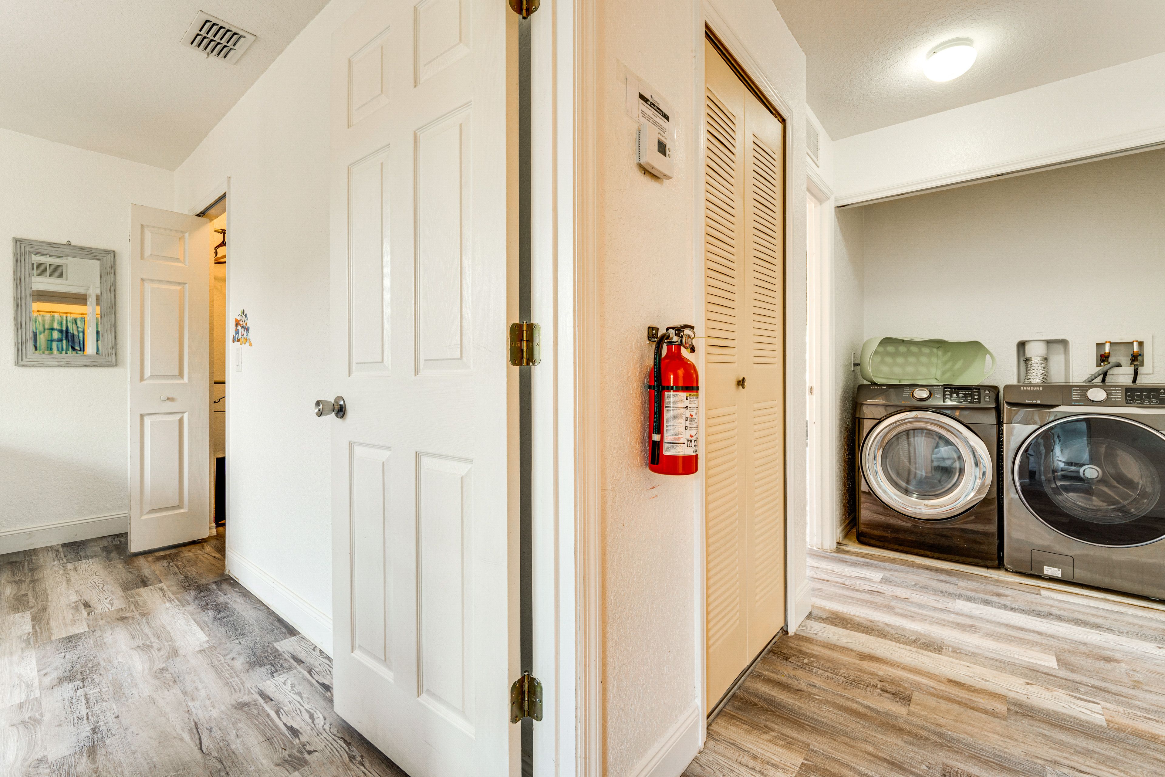 2nd-Floor Landing | Laundry Room