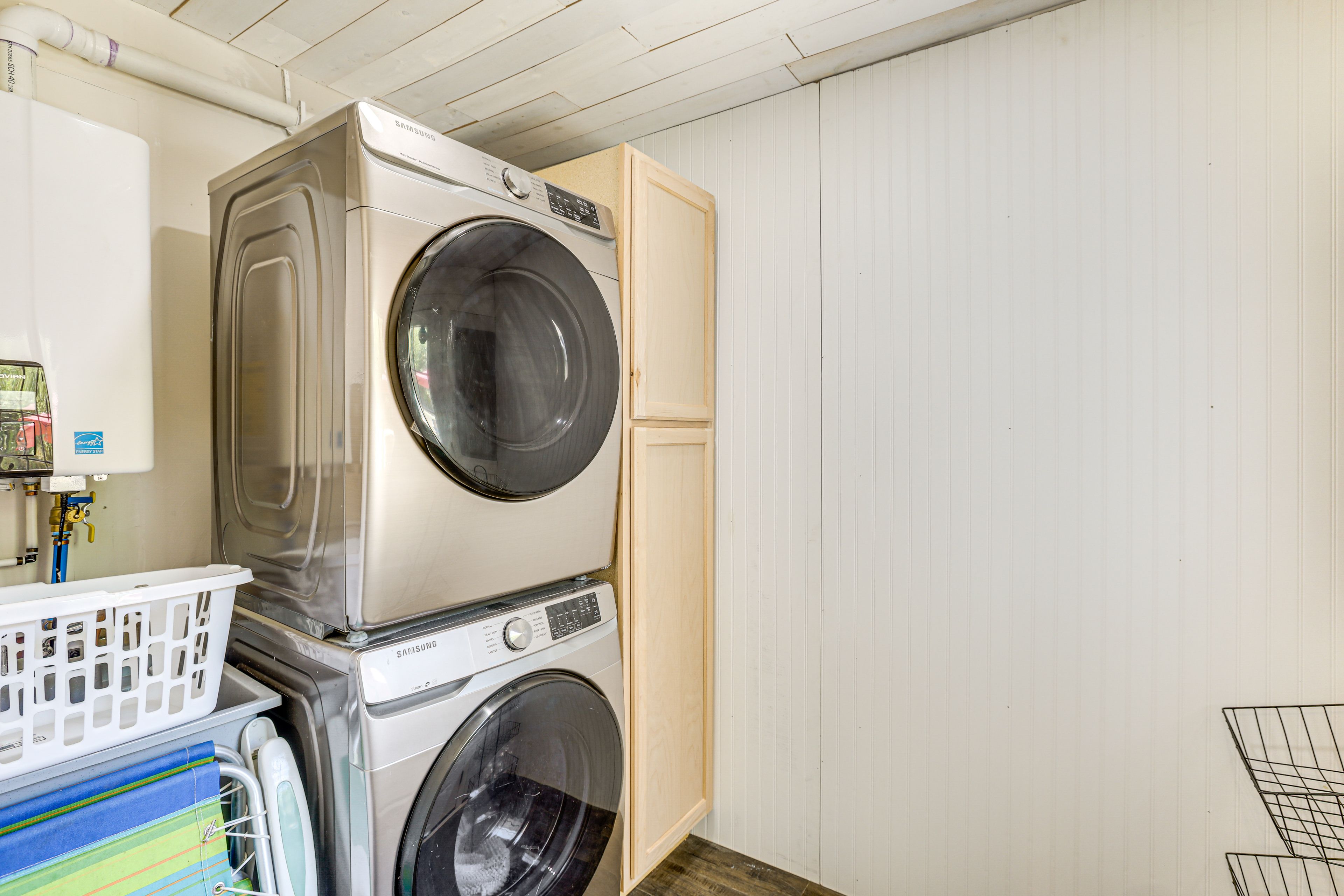 Laundry Area | Washer/Dryer | Laundry Detergent | Clothes Steamer | Iron/Board