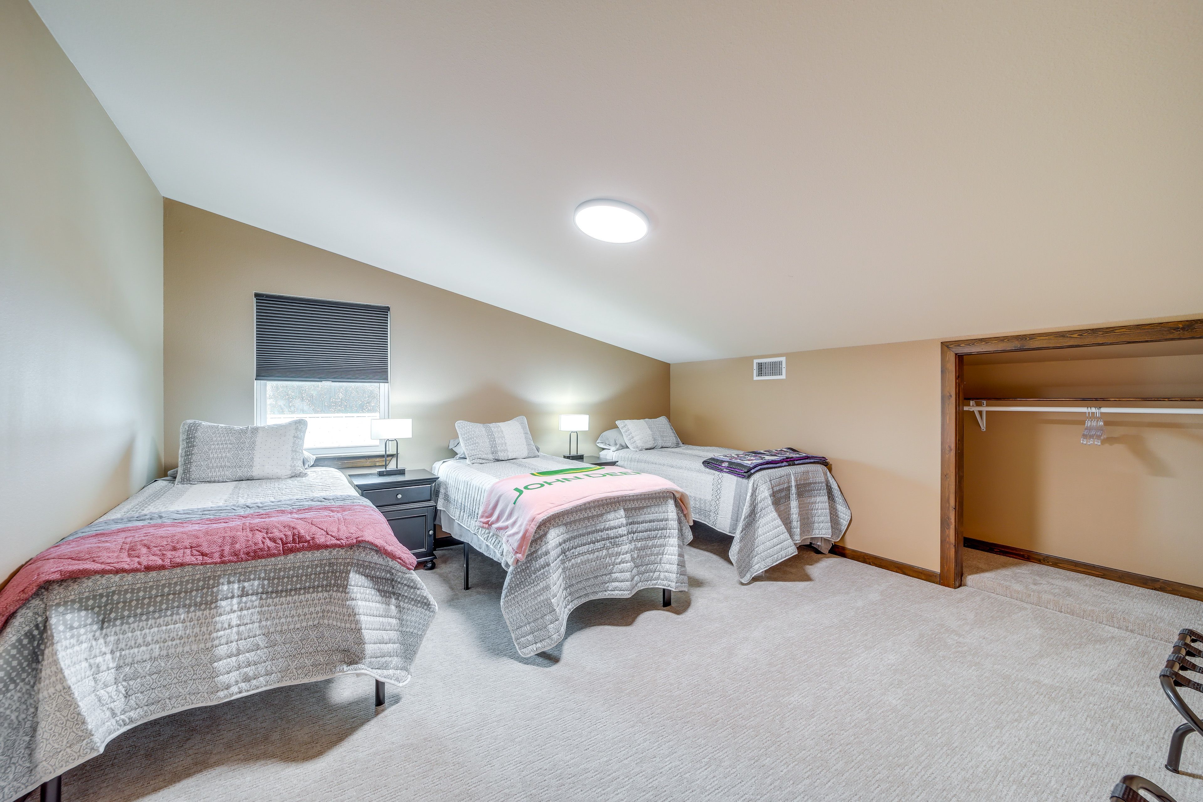 Bedroom 2 | 3 Twin Beds | 2nd Floor