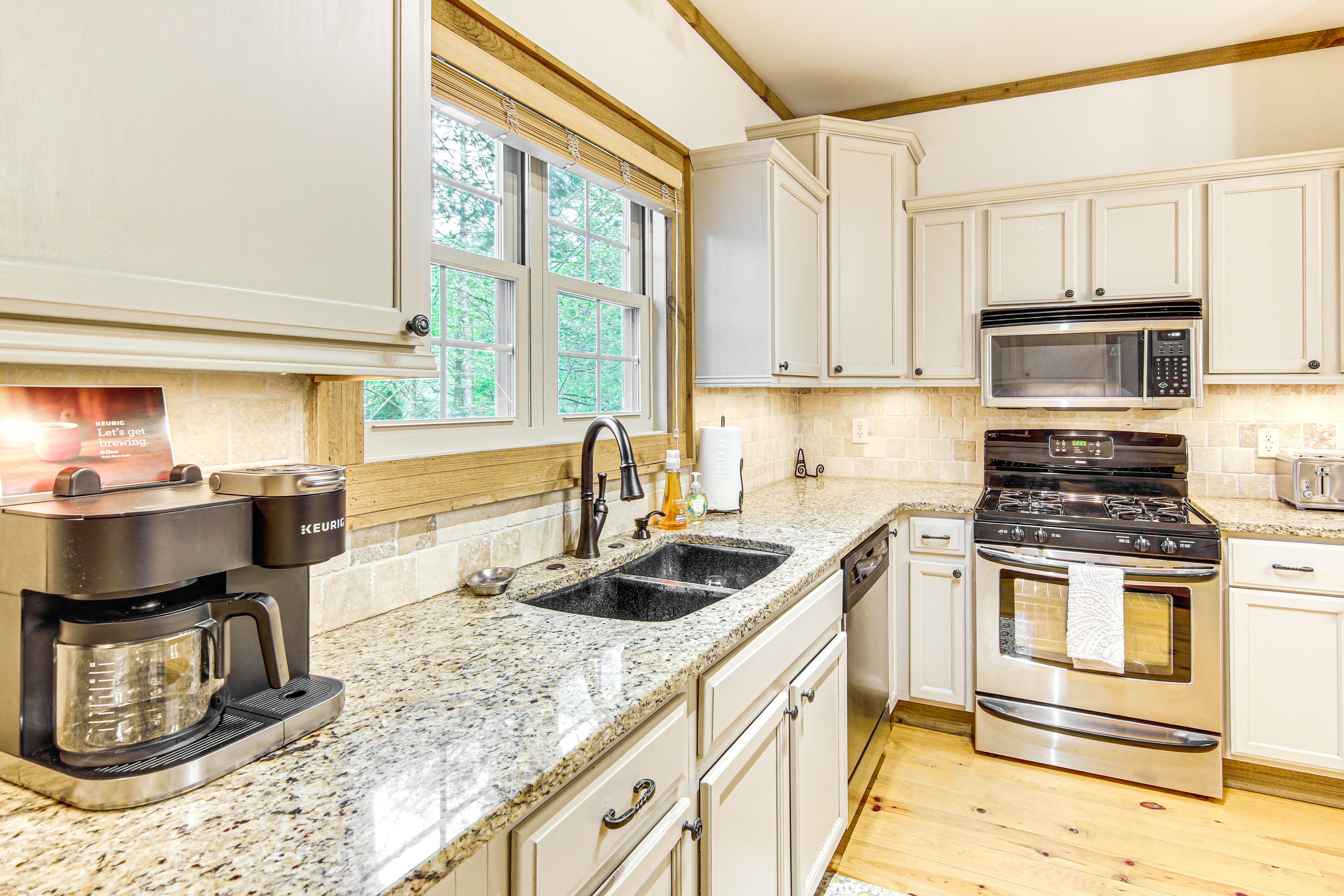 Kitchen | 1st Floor | Cooking Basics | Dual Coffee Maker | Microwave | Toaster