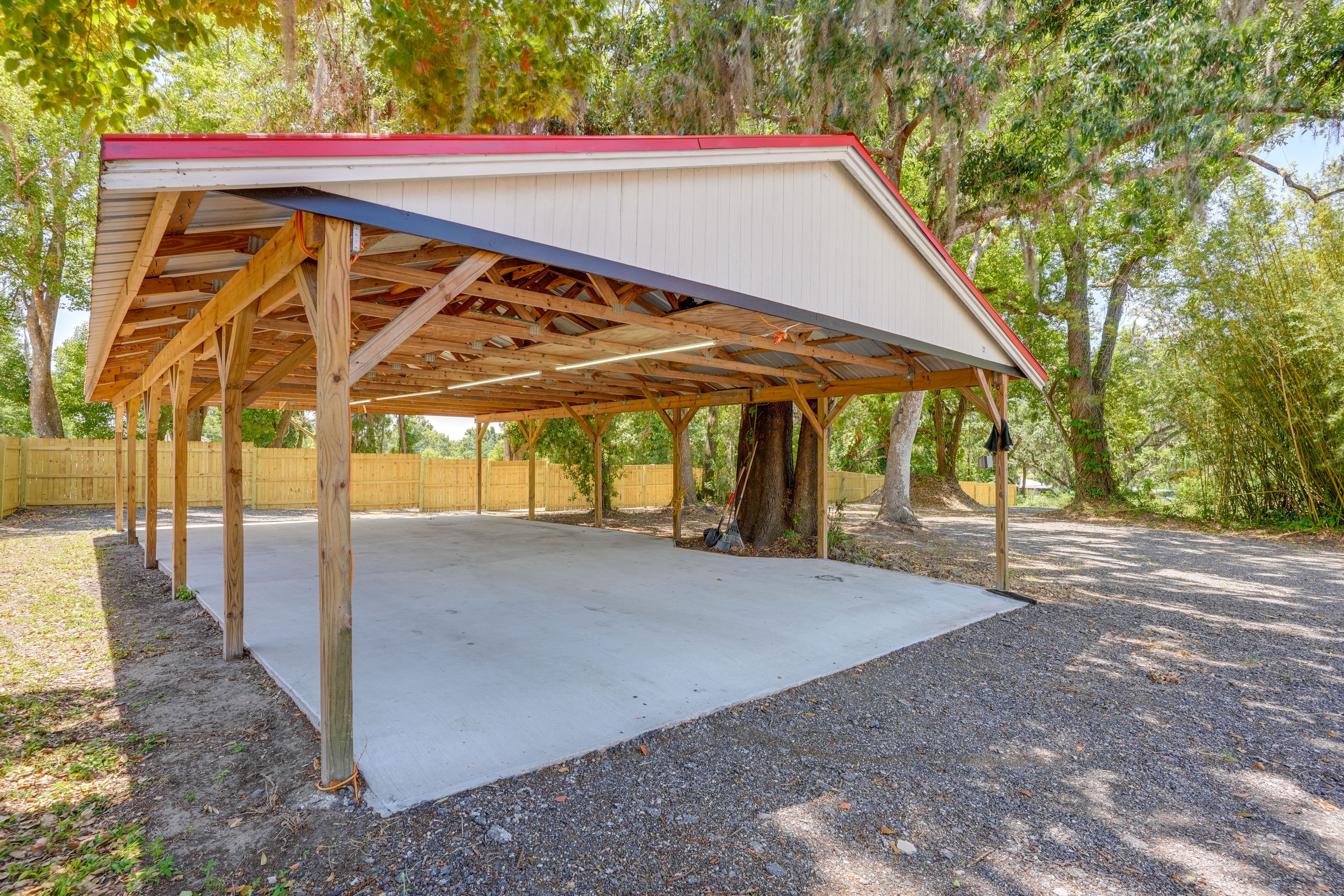 Parking | Carport (2 Vehicles) | Gravel Driveway (6 Vehicles)