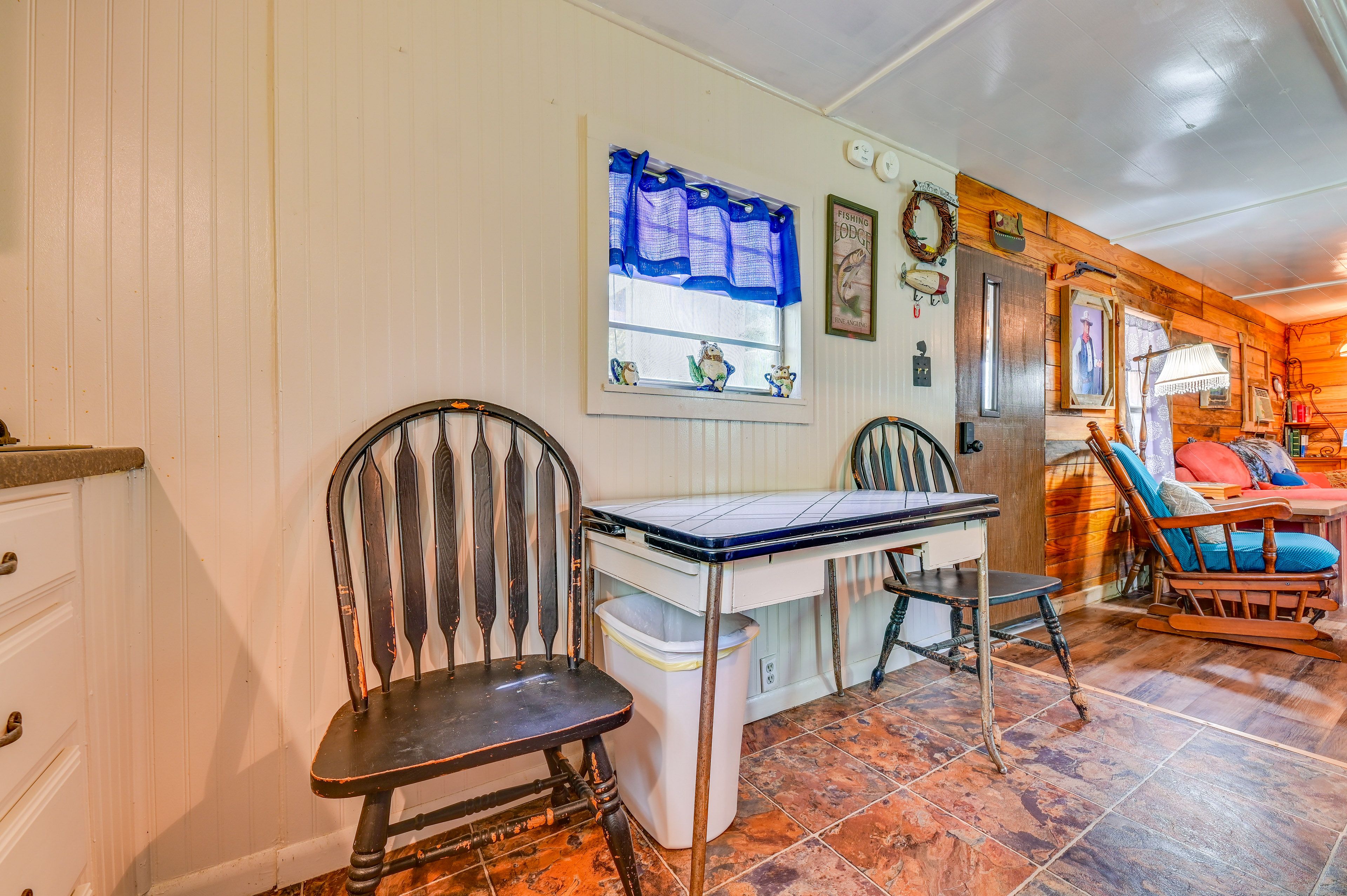Dining Area | Dishware & Flatware | Window A/C Units & Wall Heaters